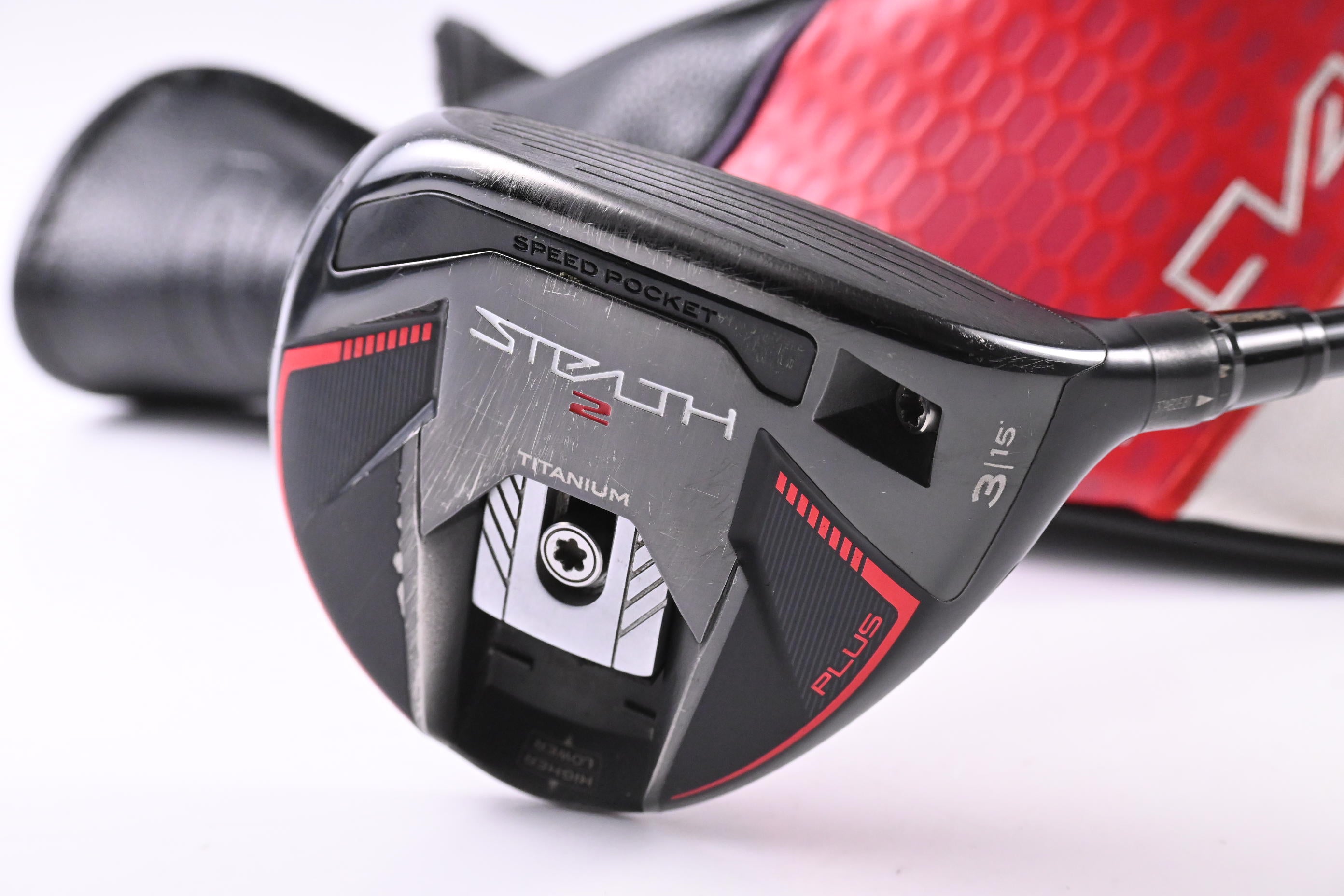 Taylormade Stealth 2 Plus #3 Wood / 15 Degree / Regular Flex Kai'Li Red 65 Shaft