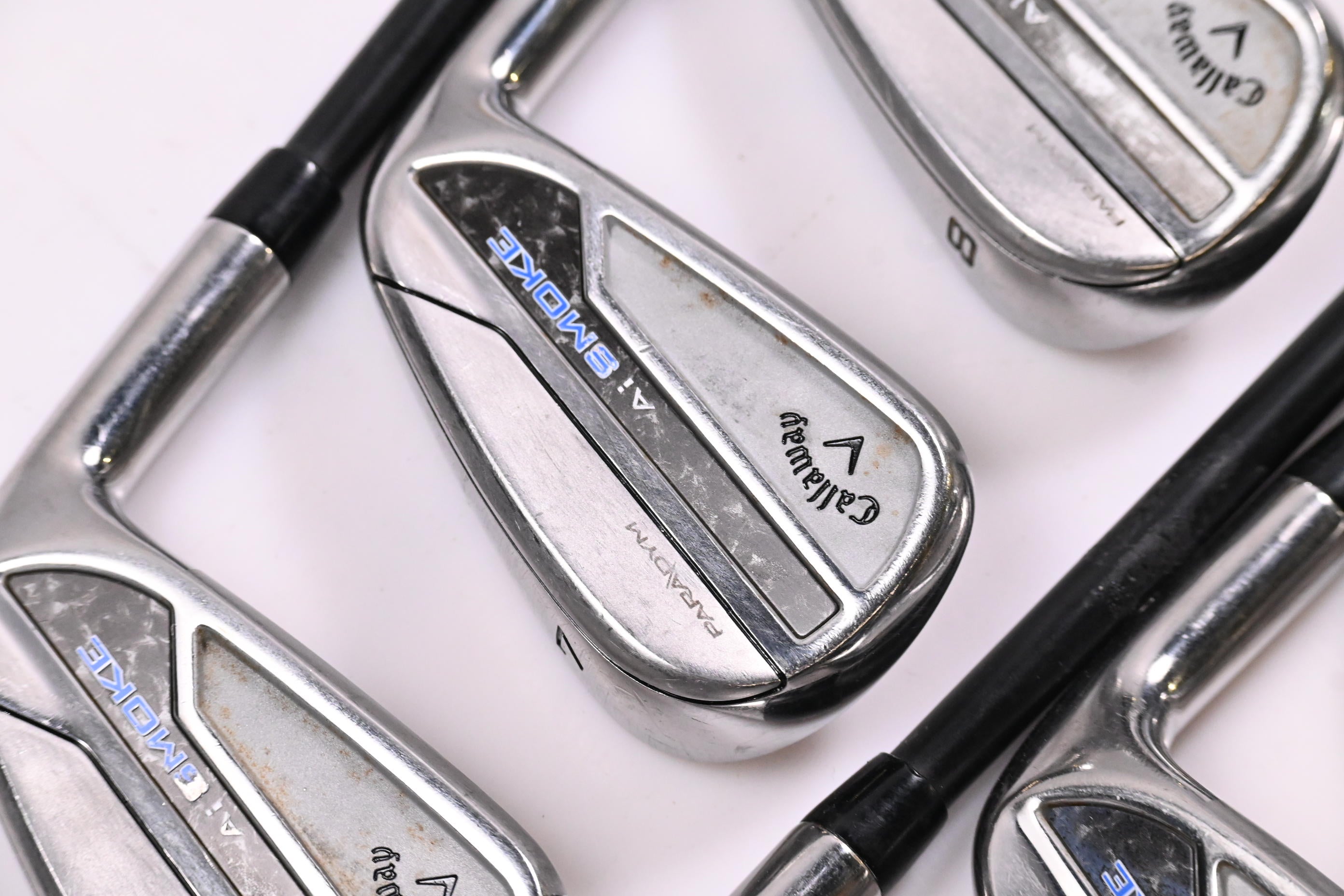 Callaway Paradym Ai Smoke Irons / 6-PW+GW / Stiff Flex Cypher 2.0 70 Shafts