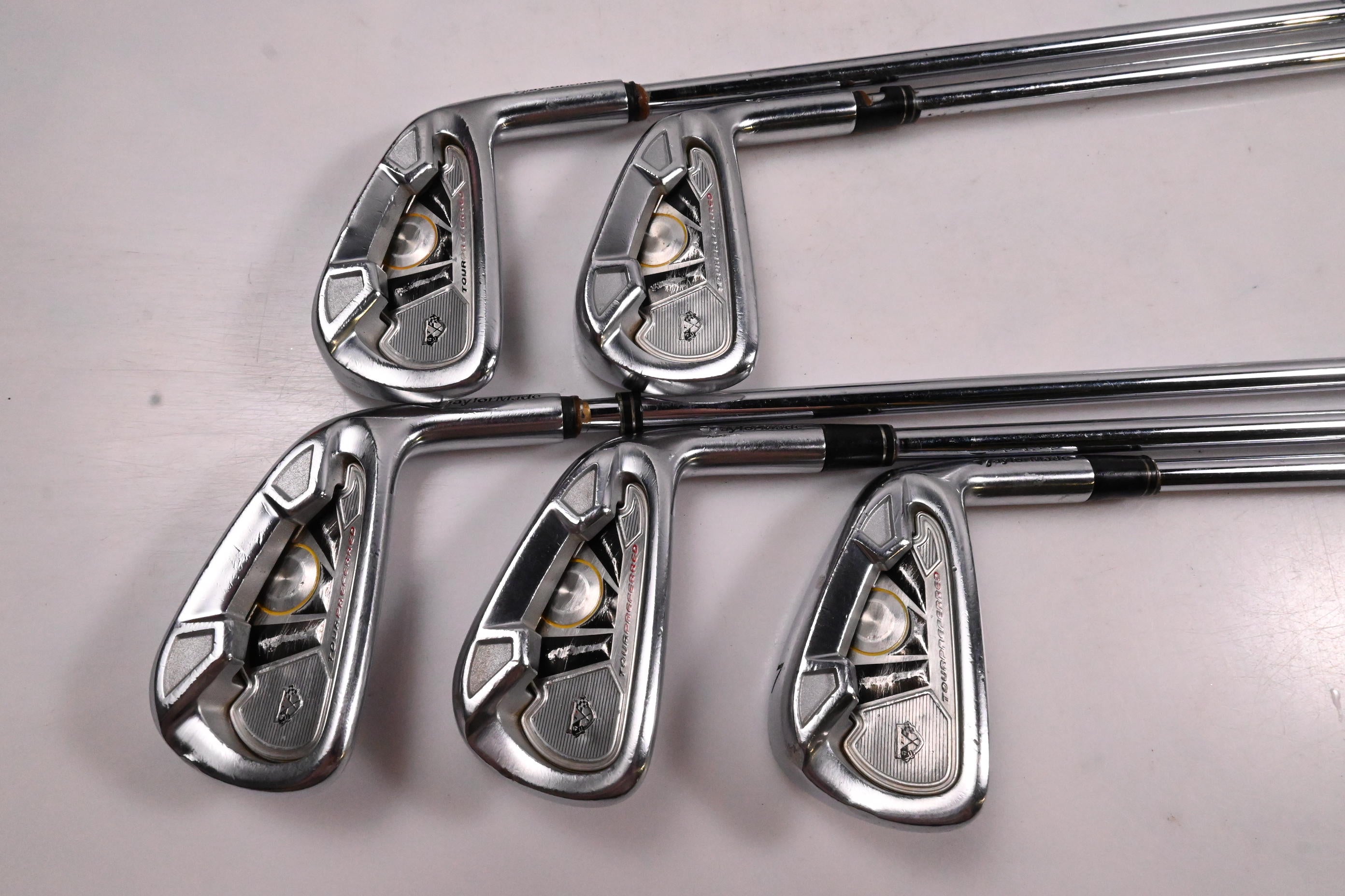 Taylormade Tour Preferred TP 2009 Irons / 3-7i / Stiff Flex Dynamic Gold S300