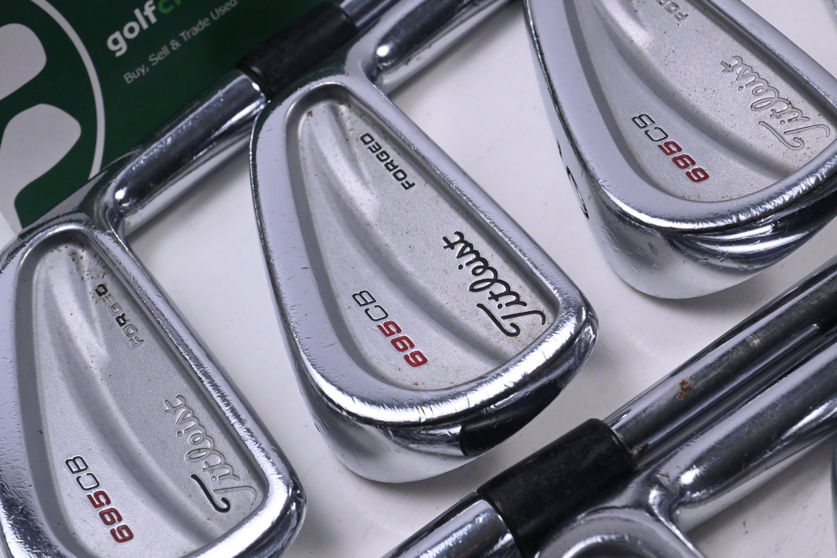 Titleist 695CB Irons / 3-PW / Stiff Flex Dynamic Gold S300 Shafts