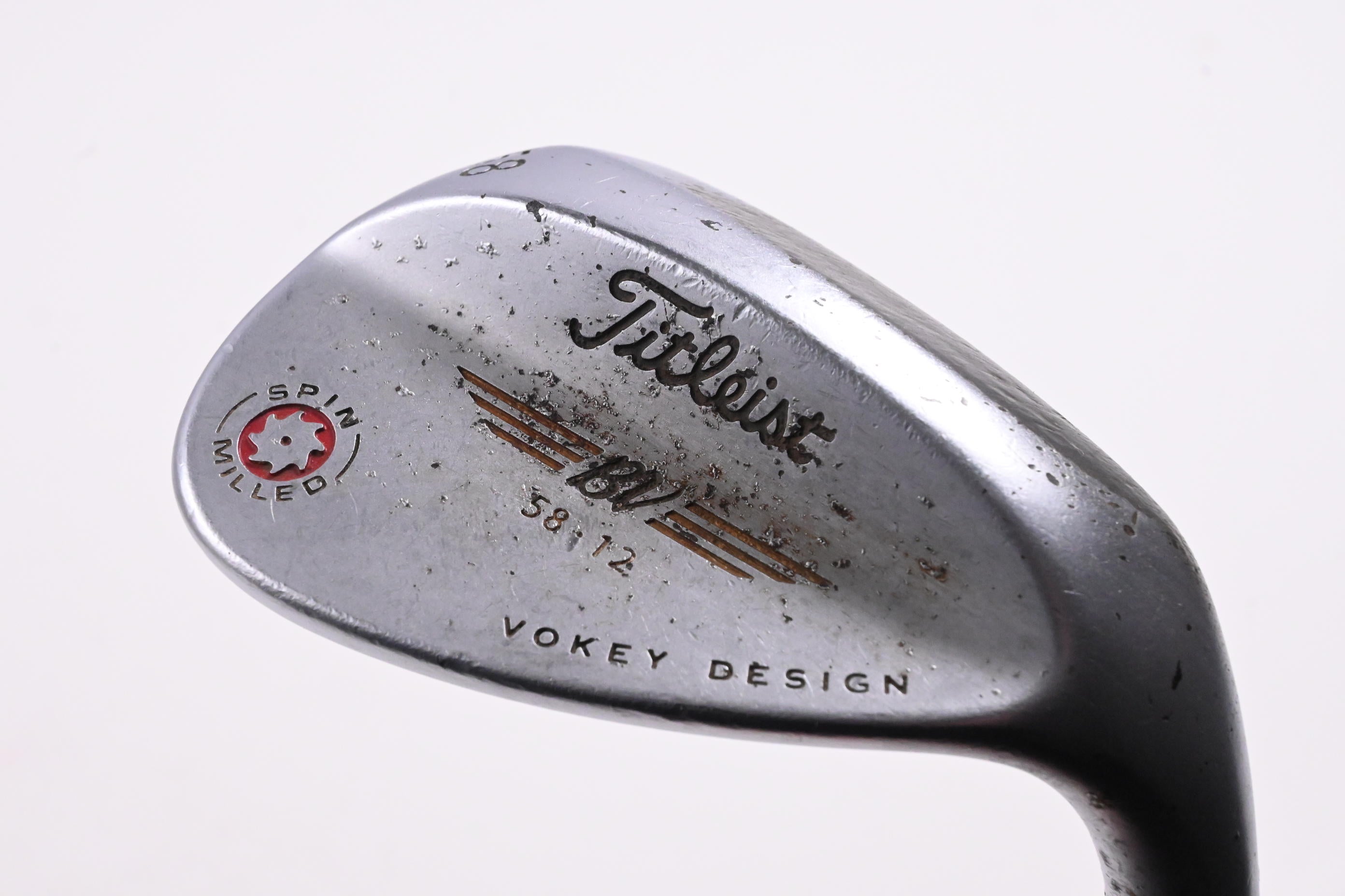 Titleist Vokey Spin Milled 2009 Lob Wedge / 58 Degree / Wedge Flex Vokey Design