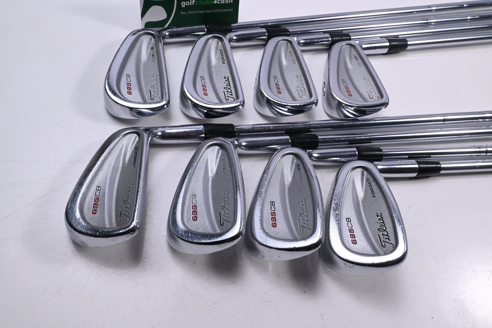 Titleist 695CB Irons / 3-PW / Stiff Flex Dynamic Gold S300 Shafts