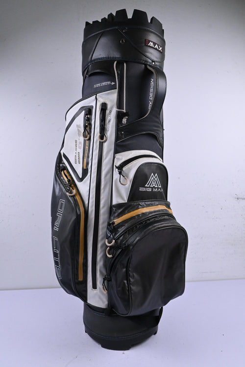 Big Max Silenco Cart Bag / 15 Way-Divider / Black & White