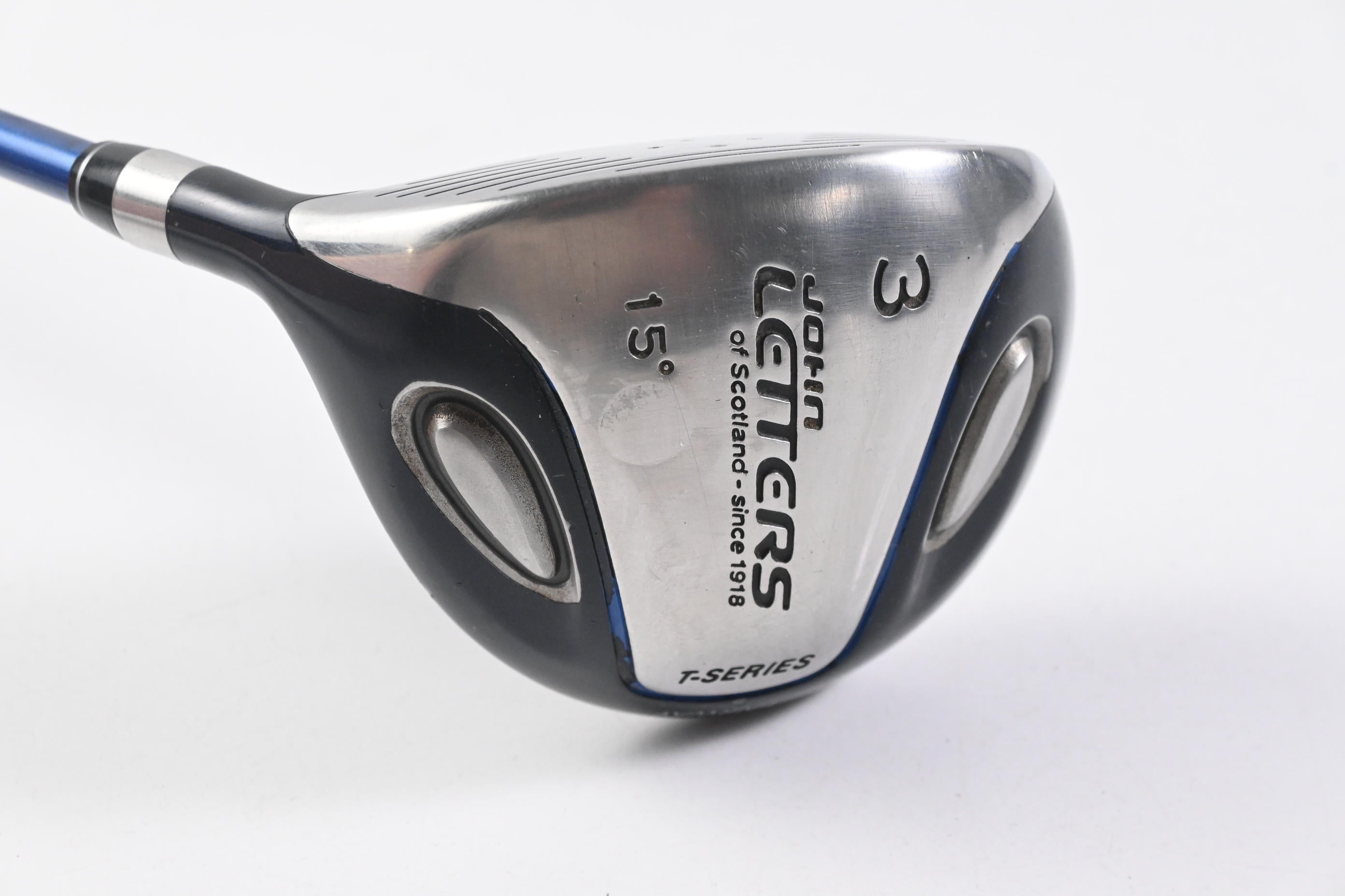 Left Hand John Letters #3 Wood / 15 Degree / Regular Flex Aldila Tour Gold 75