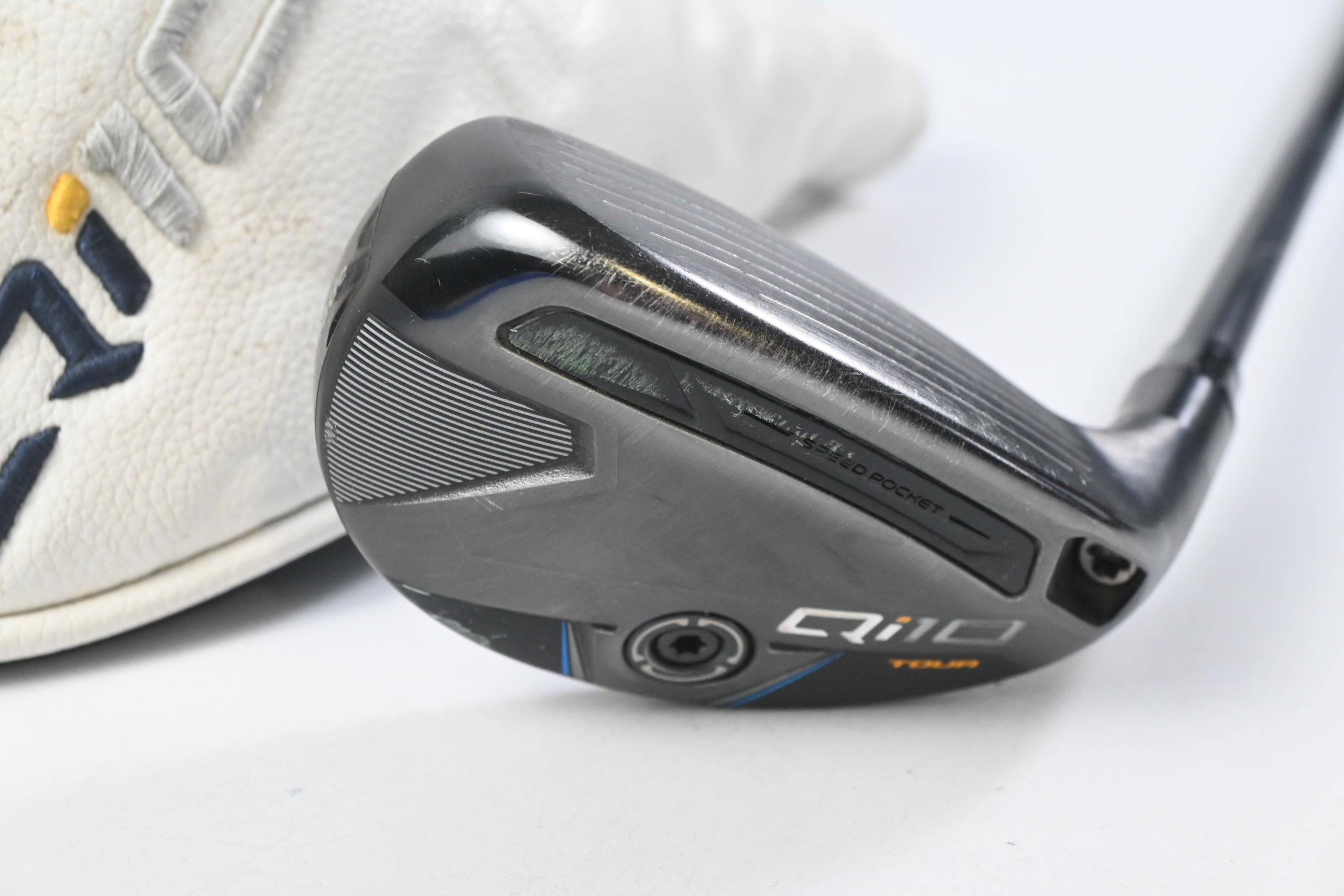 Taylormade Qi10 Tour #2 Hybrid / 17 Degree / Stiff Flex Tensei AV Limited Blue