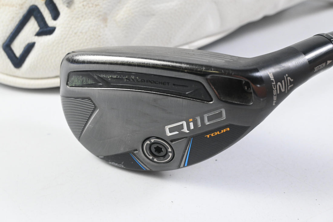 Taylormade Qi10 Tour #2 Hybrid / 17 Degree / Stiff Flex Tensei AV Limited Blue