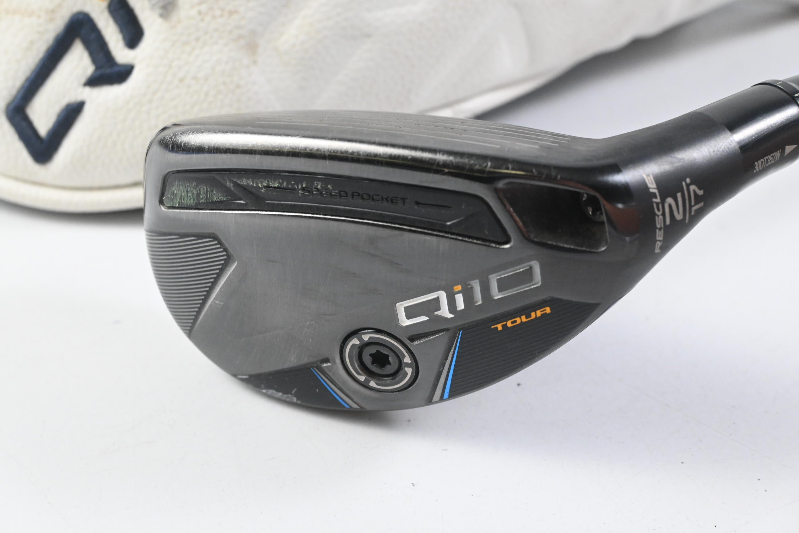 Taylormade Qi10 Tour #2 Hybrid / 17 Degree / Stiff Flex Tensei AV Limited Blue