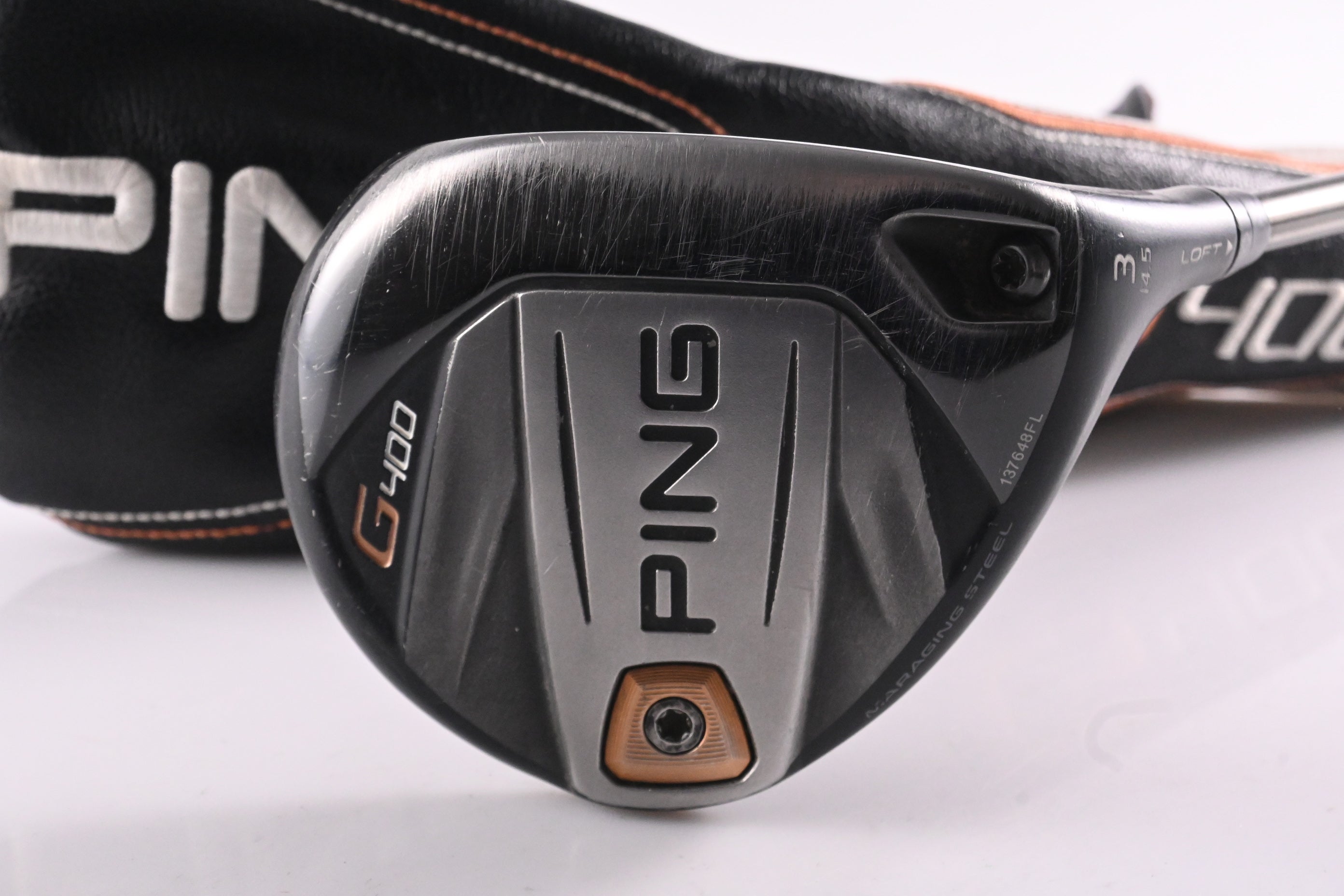 Ping G400 #3 Wood / 14.5 Degree / Regular Flex Ping Alta CB 65 Shaft