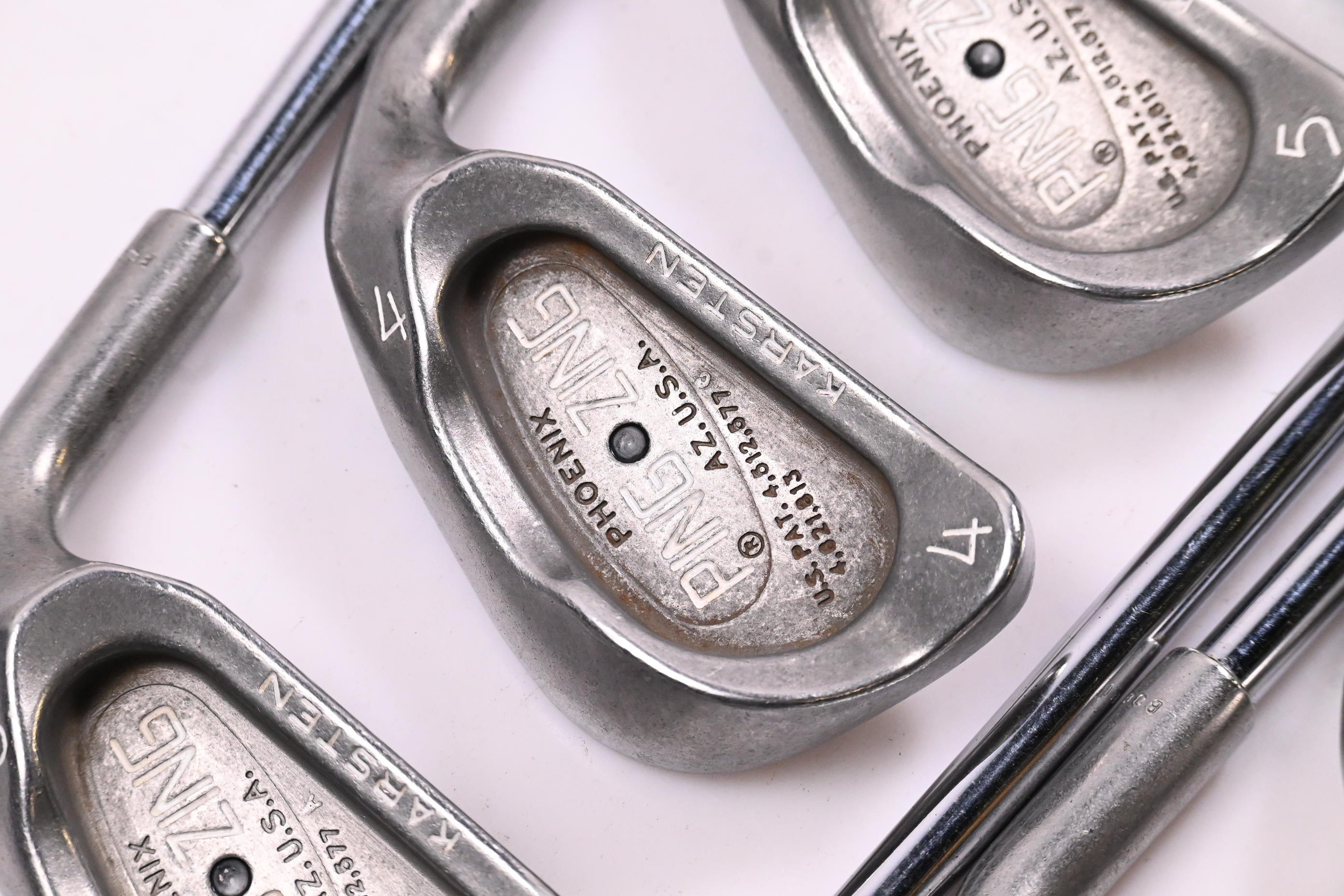 Ping Zing Irons / 3-PW+SW / Black Dot / Regular Flex Ping KT-M Shafts