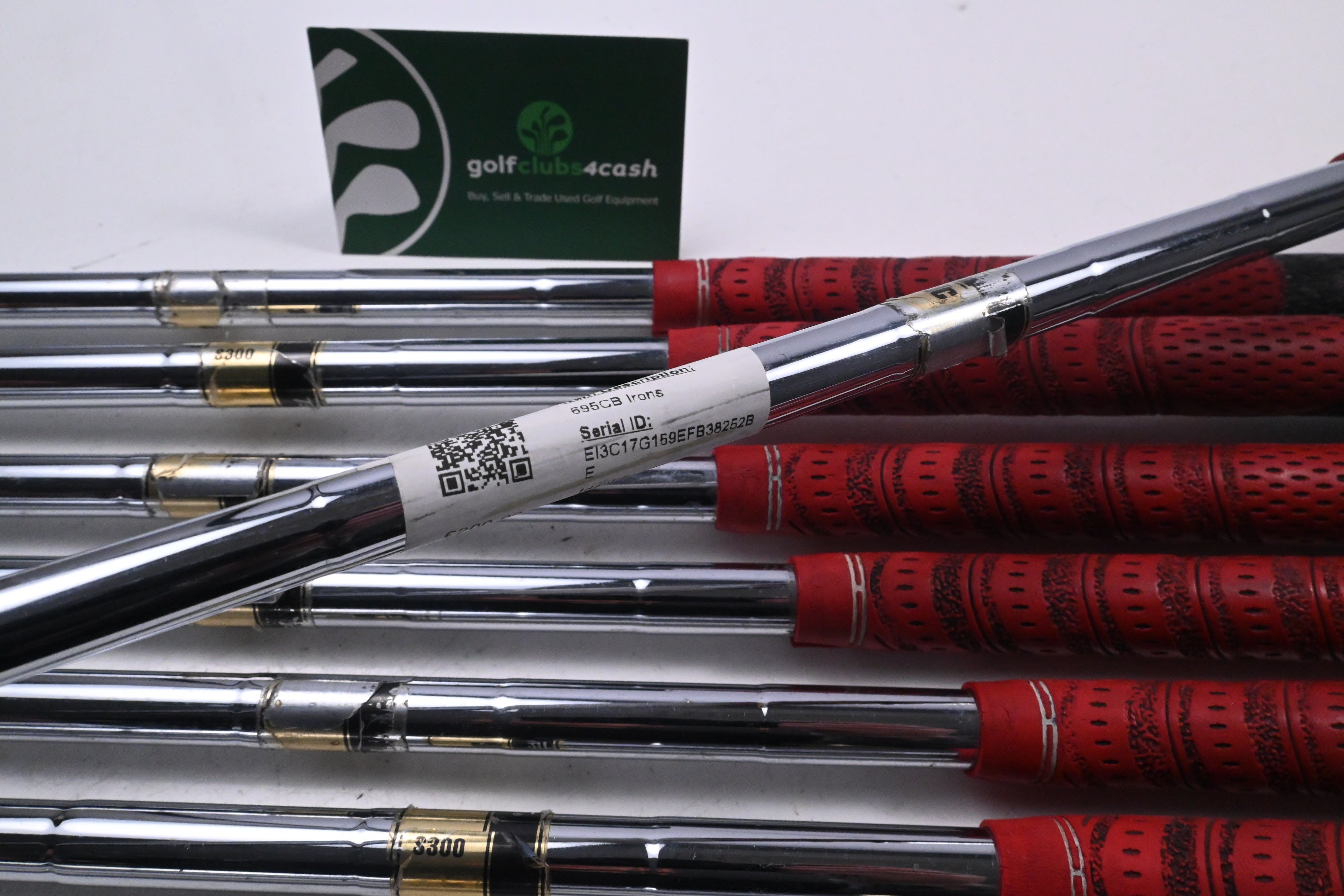 Titleist 695CB Irons / 3-PW / Stiff Flex Dynamic Gold S300 Shafts