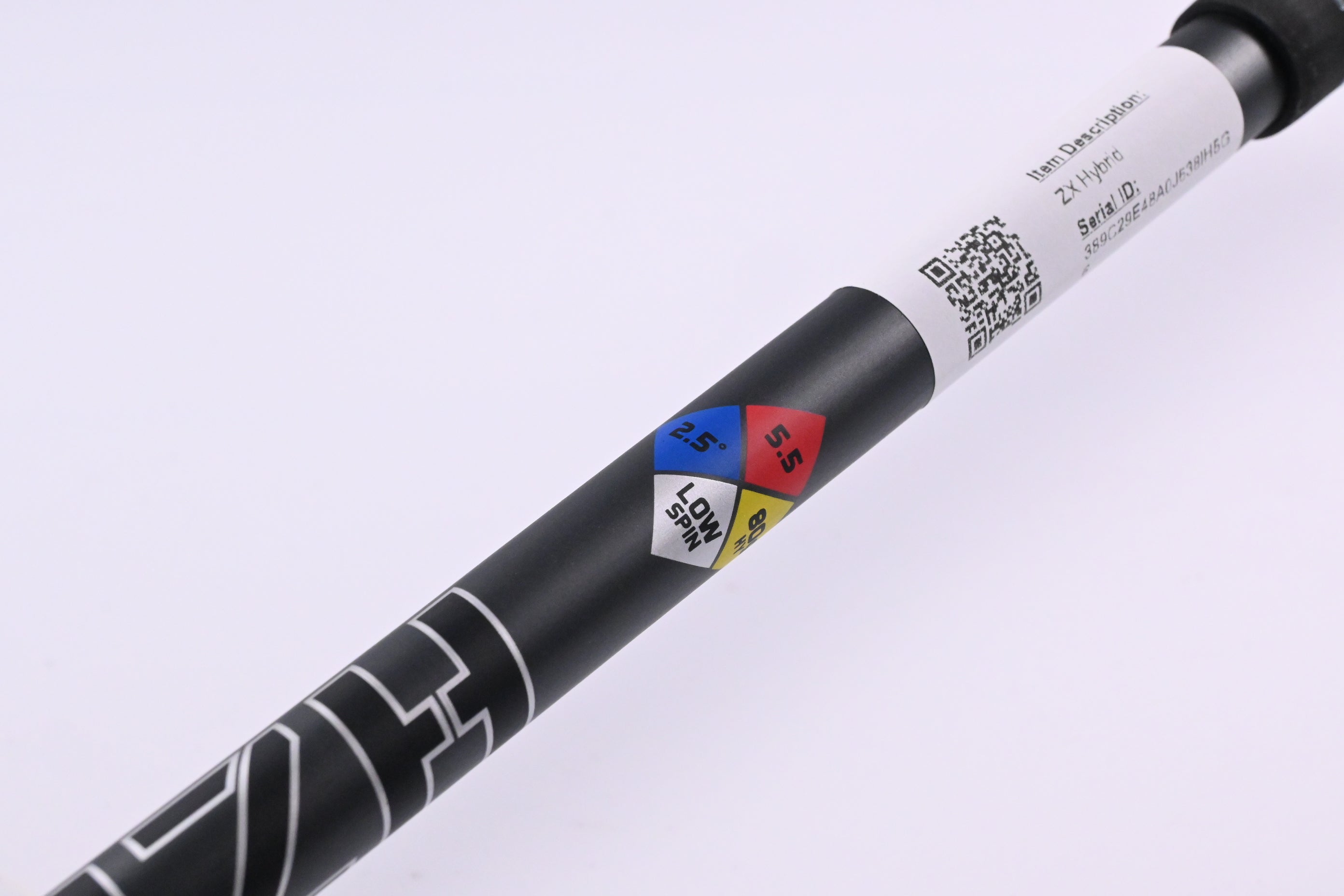 Left Hand Srixon ZX #4 Hybrid / 22 Degree / Regular Flex HZRDUS Smoke Black 80