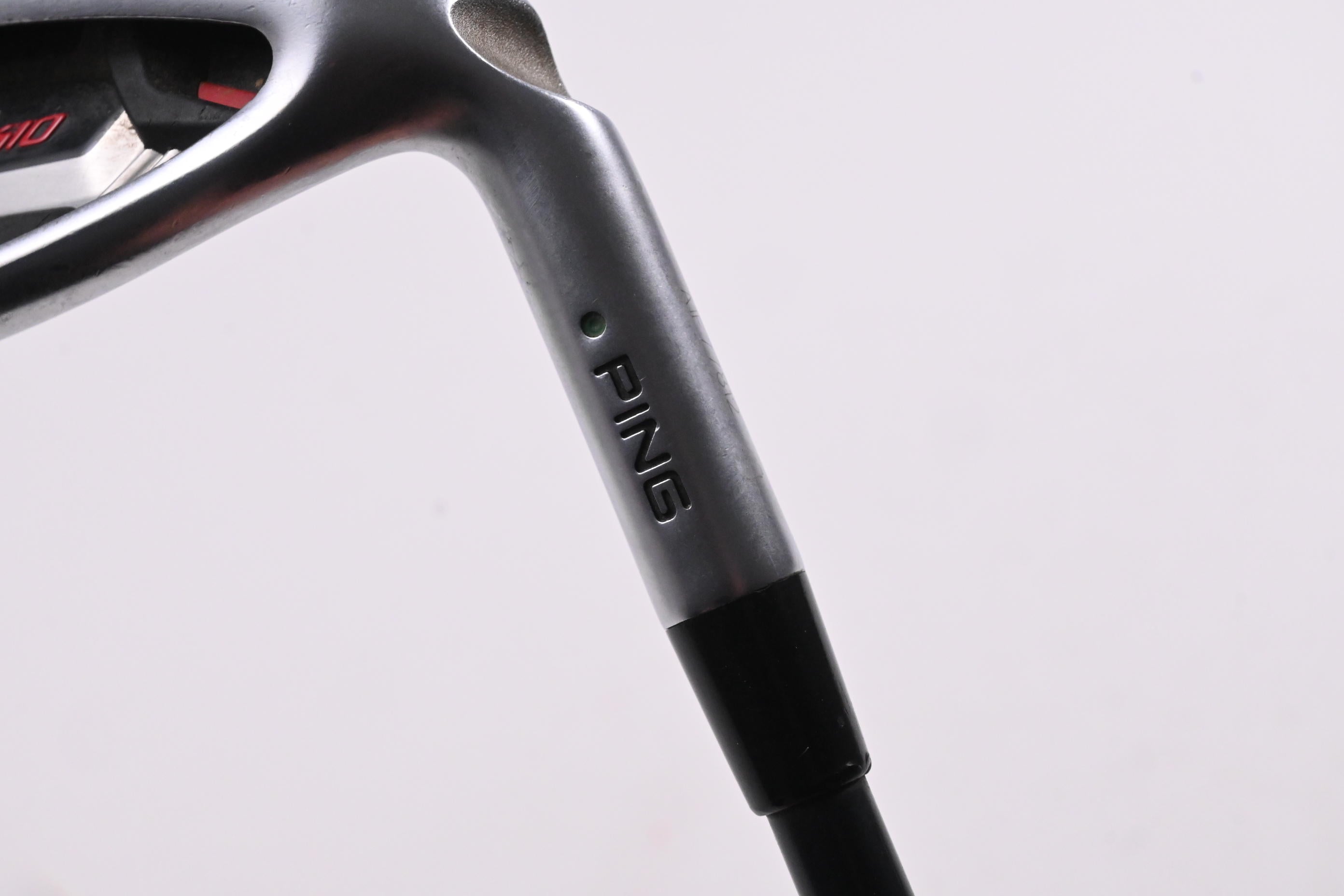 Ping G410 #9 Iron / 39.5 Degree / Green Dot / Regular Flex Ping Alta CB Red