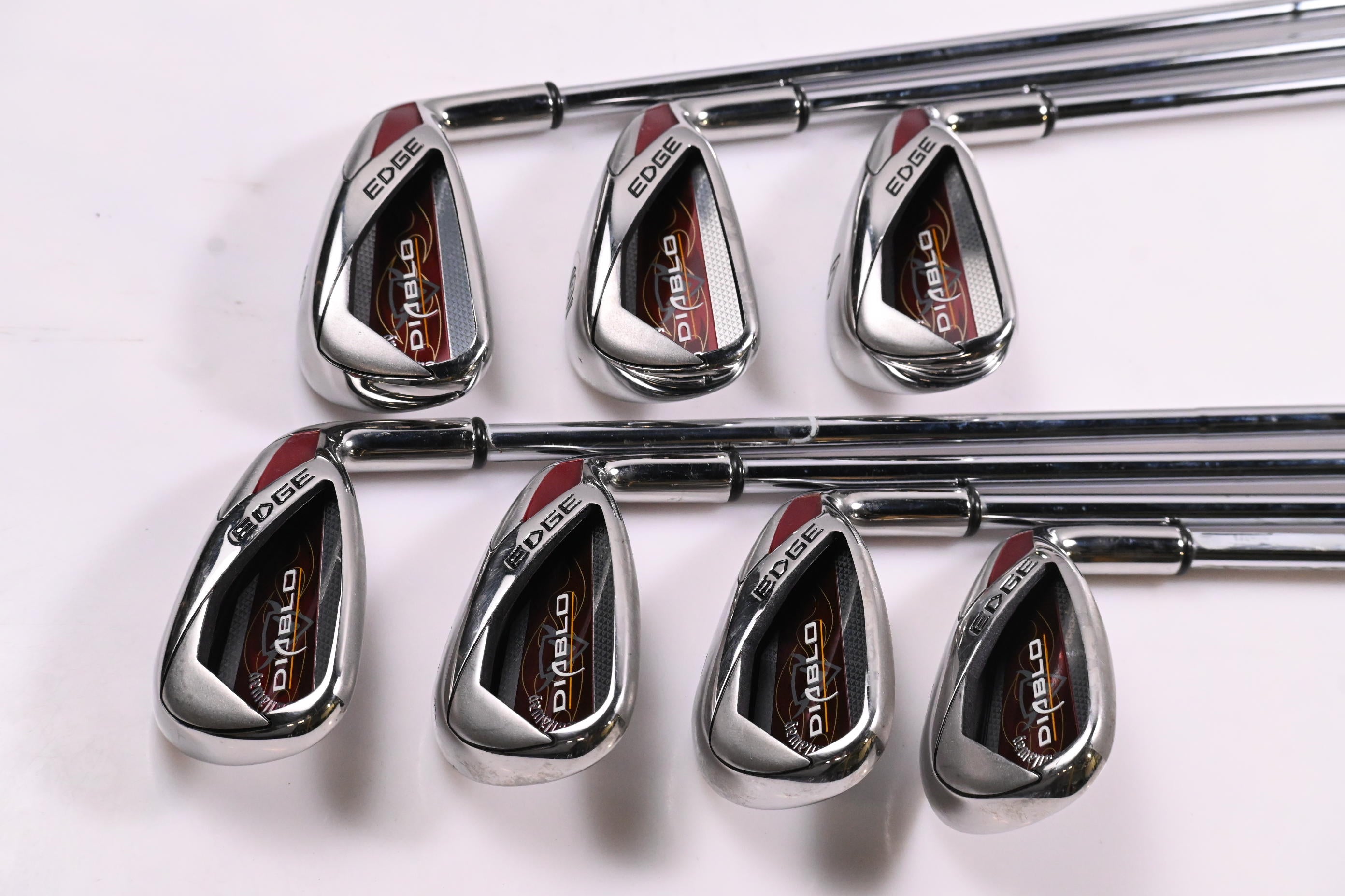 Callaway Diablo Edge Irons / 5-PW+SW / Uniflex Callaway Diablo Shafts
