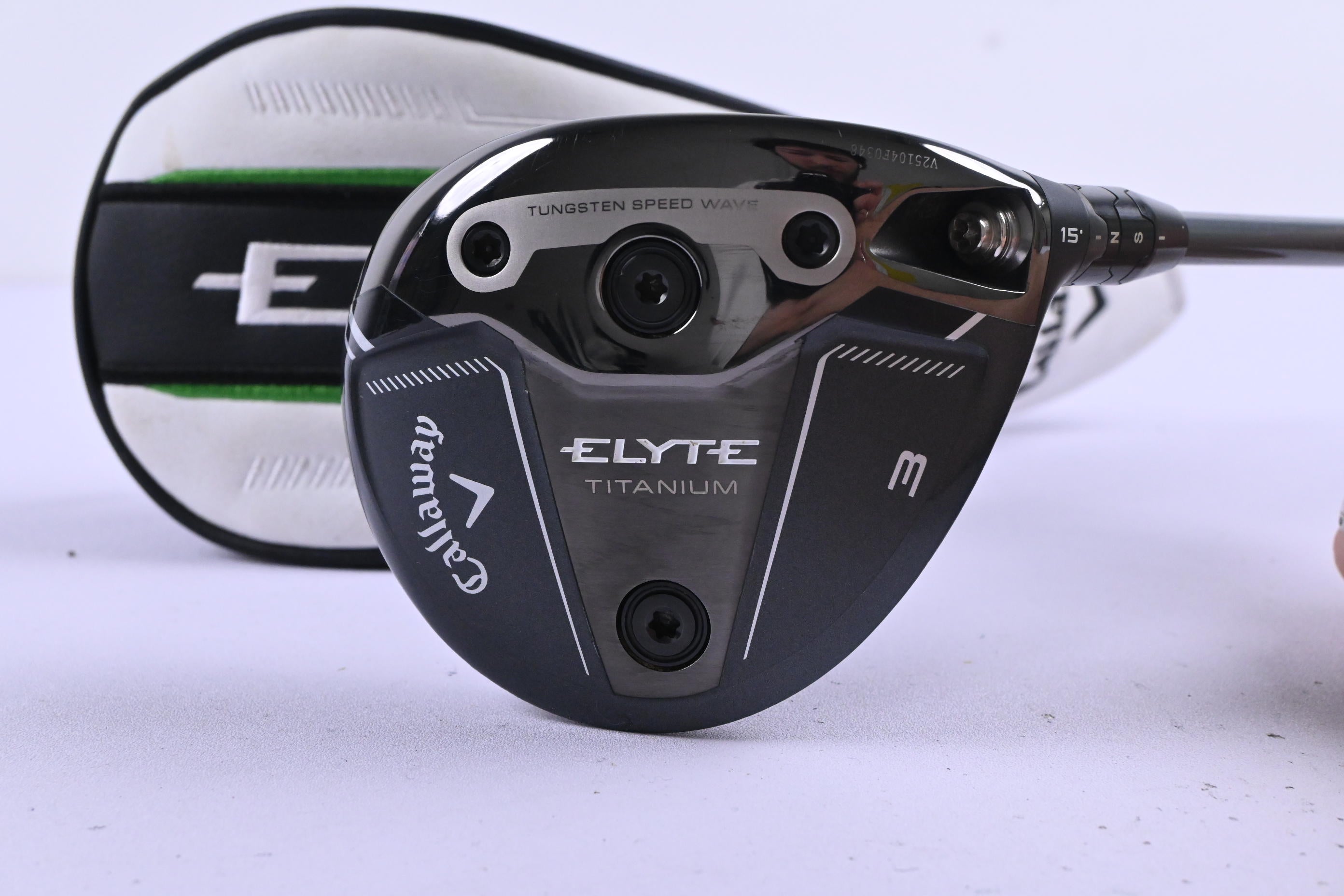 Callaway Elyte Ti #3 Wood / 15 Degree / Stiff Flex Project X Denali Charcoal 60