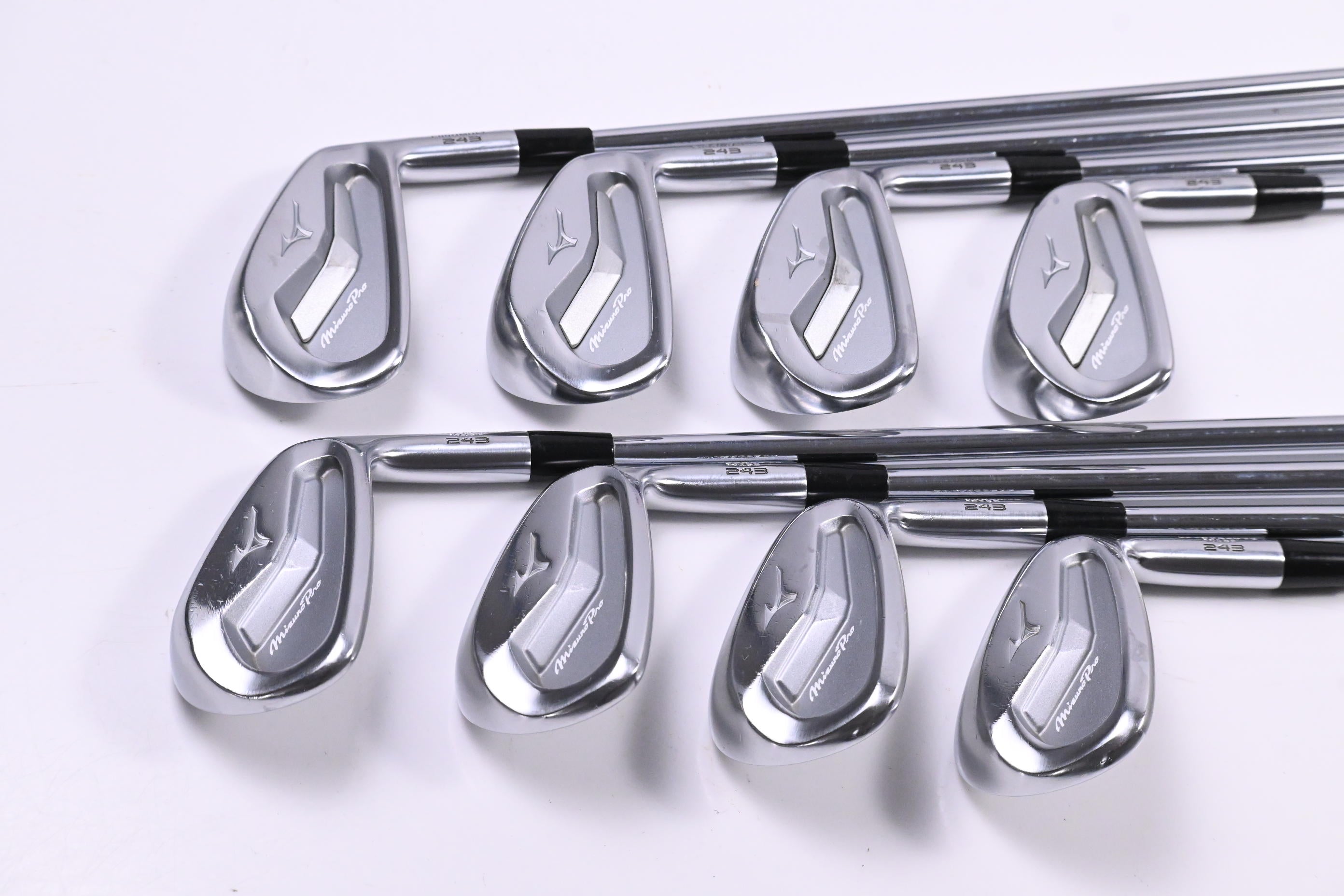Mizuno Pro 243 Irons / 4-PW+GW / Regular Flex Project X LZ 115 Shafts