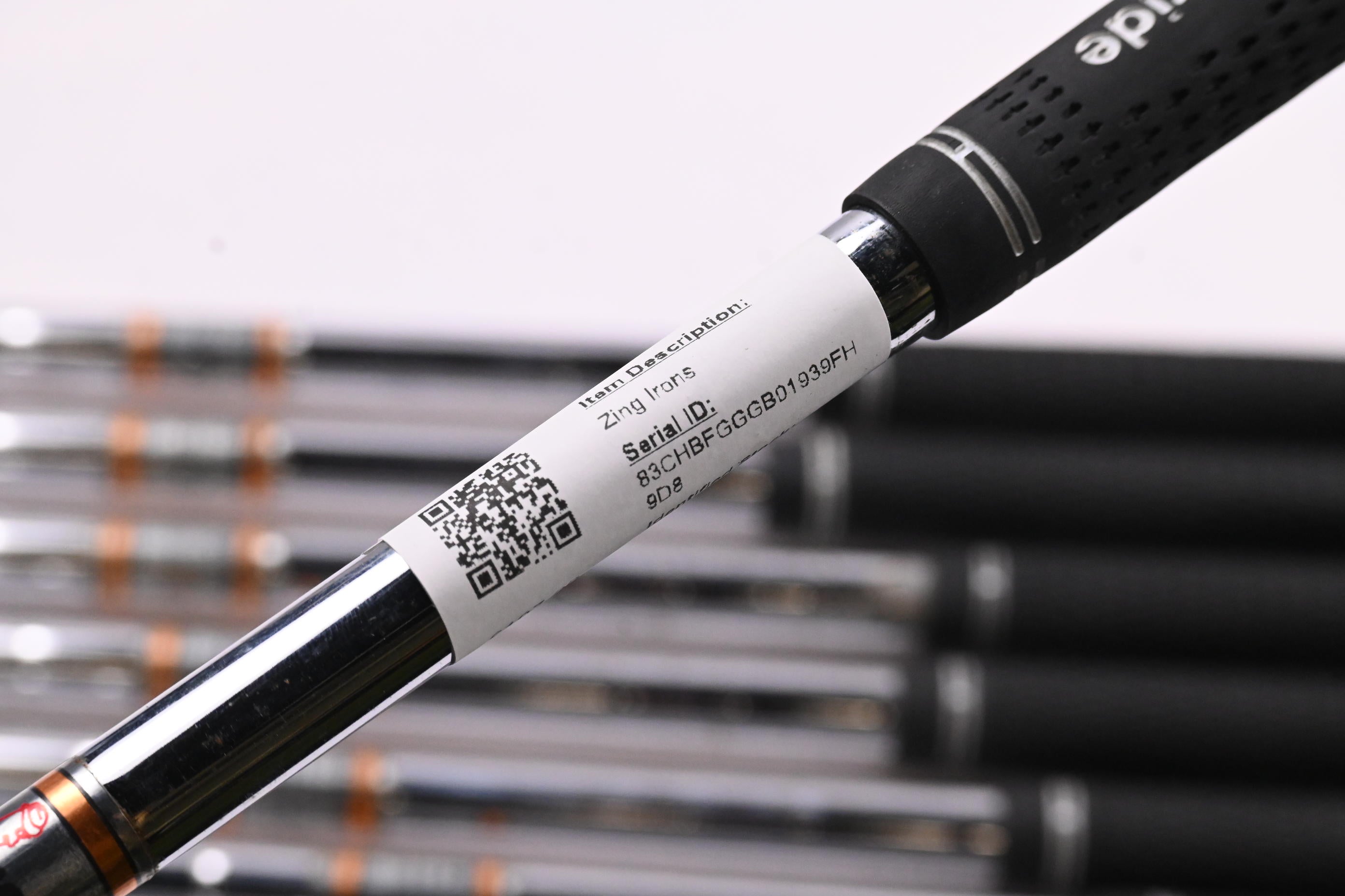 Ping Zing Irons / 3-PW+SW / Black Dot / Regular Flex Ping KT-M Shafts