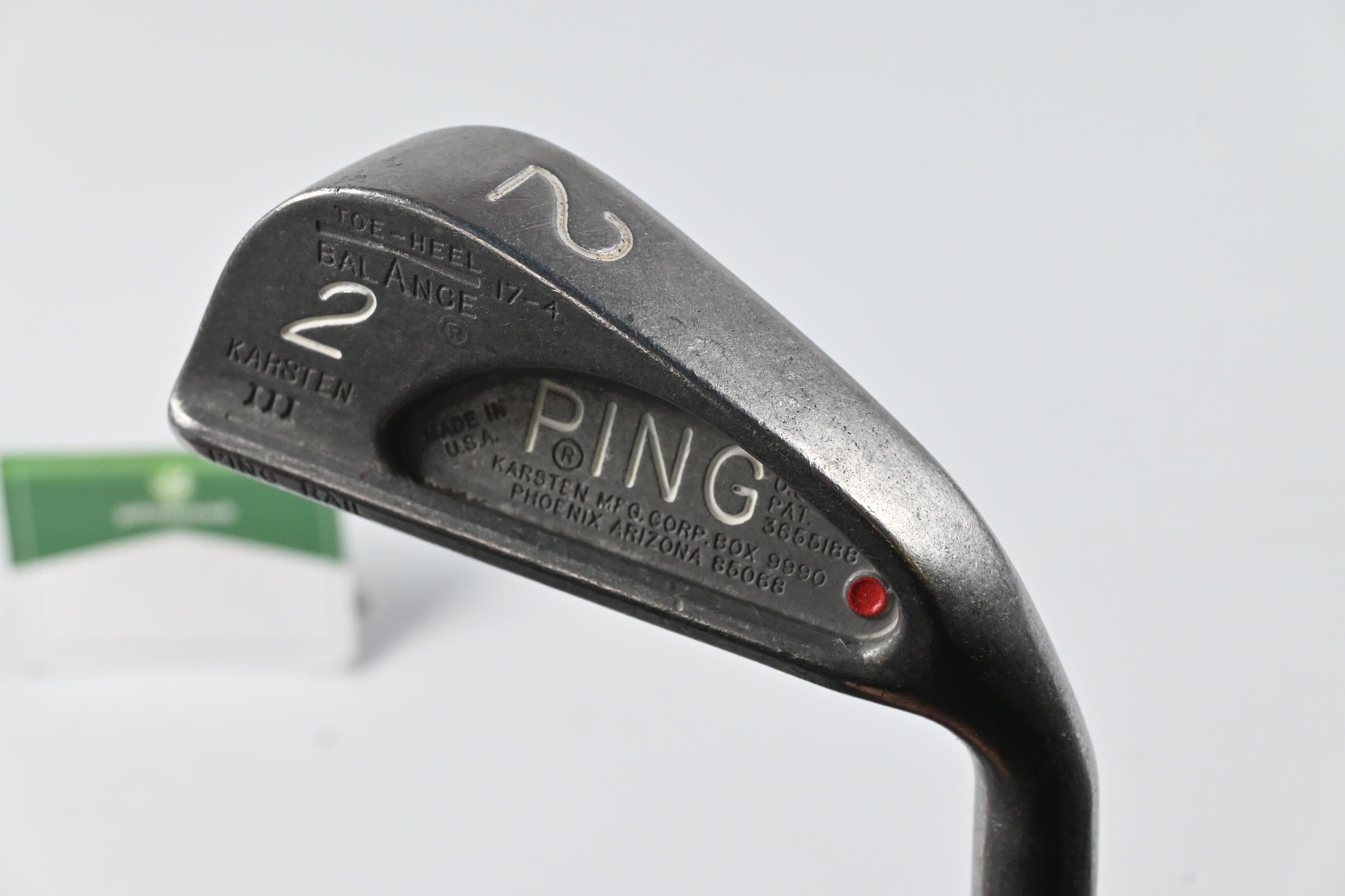 Ping Karsten III #2 Iron / 18.5 Degree / Red Dot / Regular Flex UST 640T Shaft