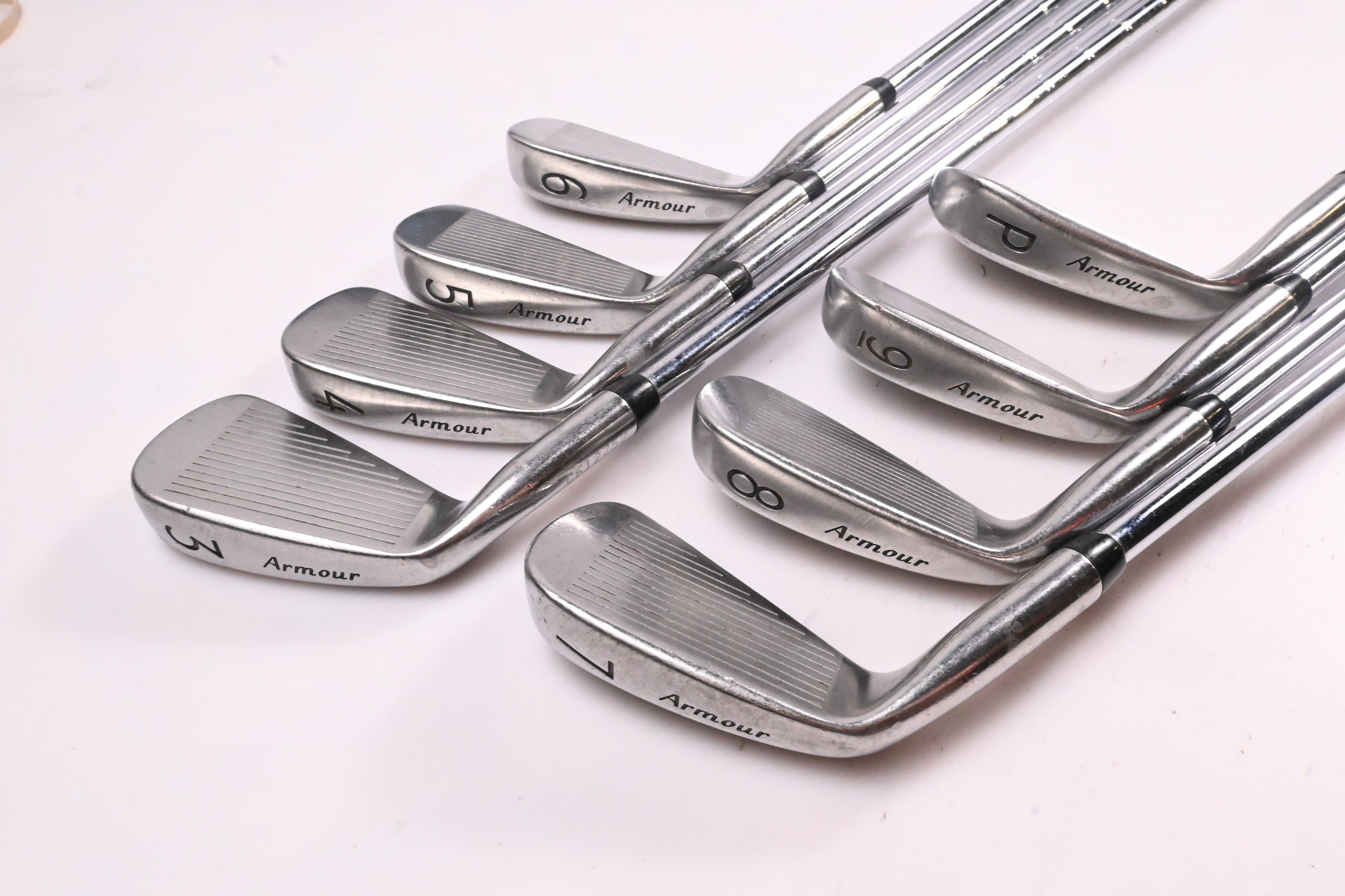 Tommy Armour 845 Silver Scot Irons / 3-PW / Stiff Flex Tour Step 3 Shafts
