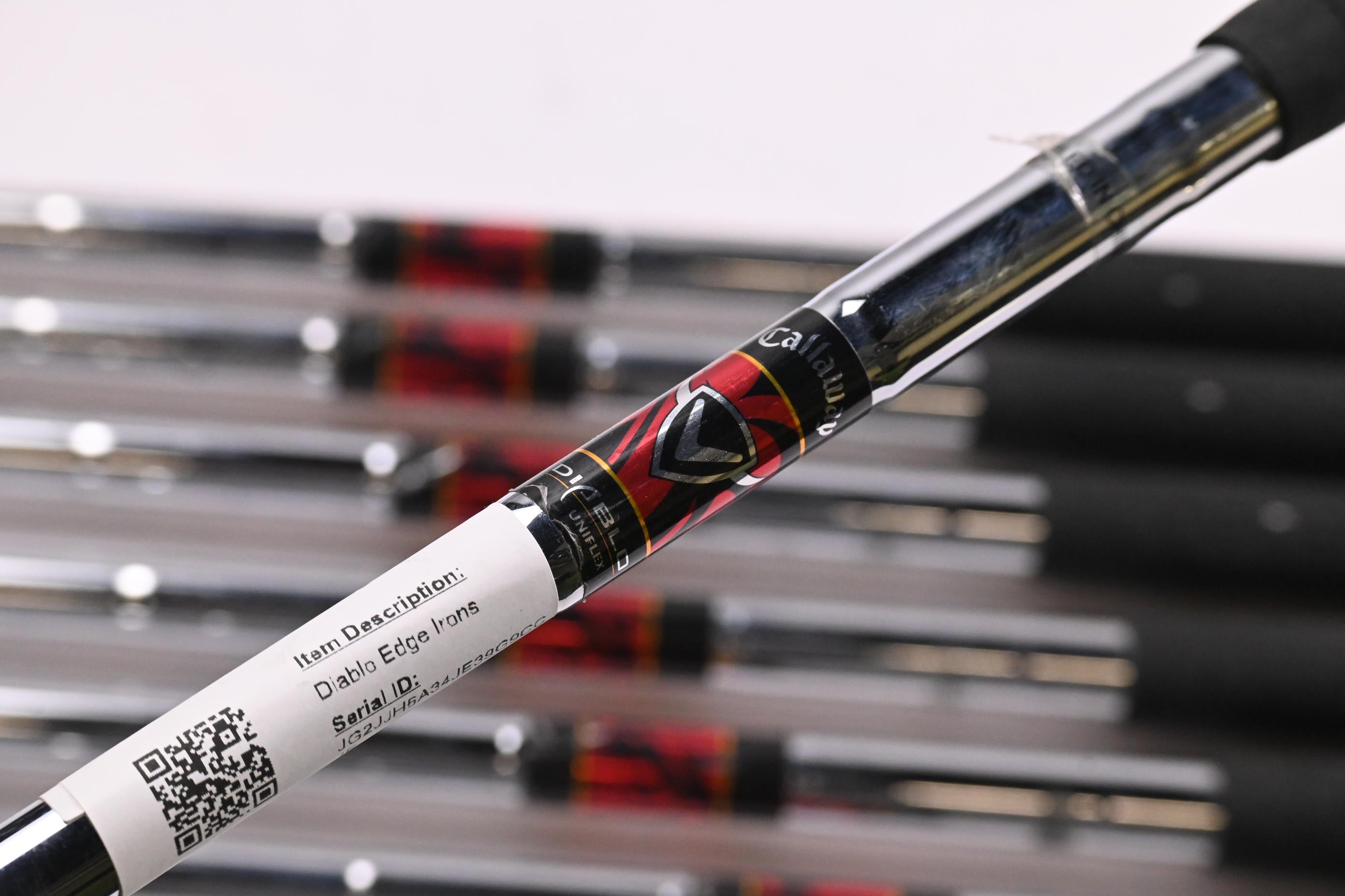 Callaway Diablo Edge Irons / 5-PW+SW / Uniflex Callaway Diablo Shafts