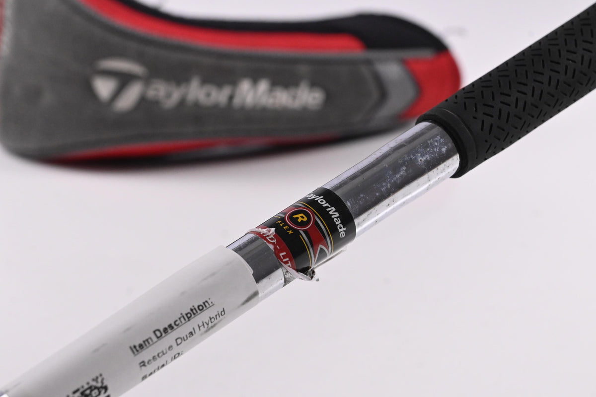 Taylormade Rescue Dual #3 Hybrid / 19 Degree / Regular Flex Steel Shaft