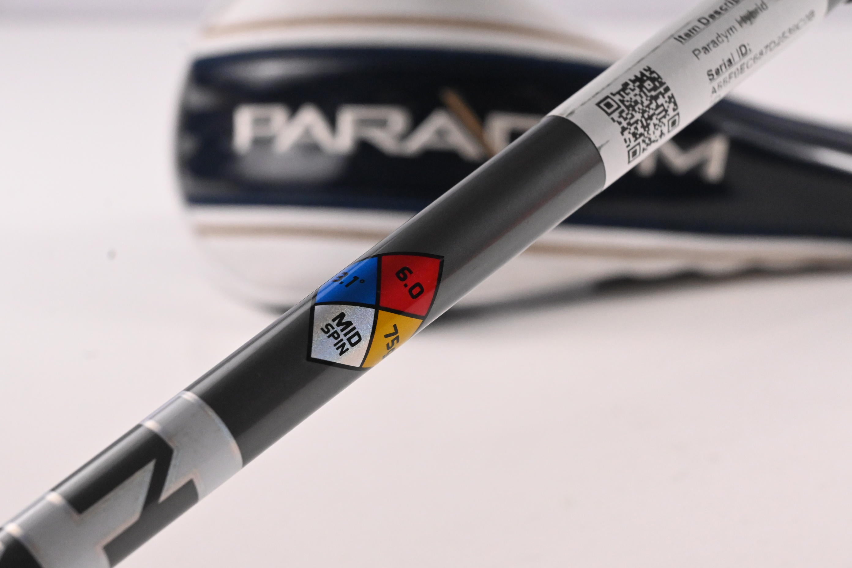 Callaway Paradym #4 Hybrid / 21 Degree / Stiff Flex HZRDUS Gen4 Silver 75 Shaft