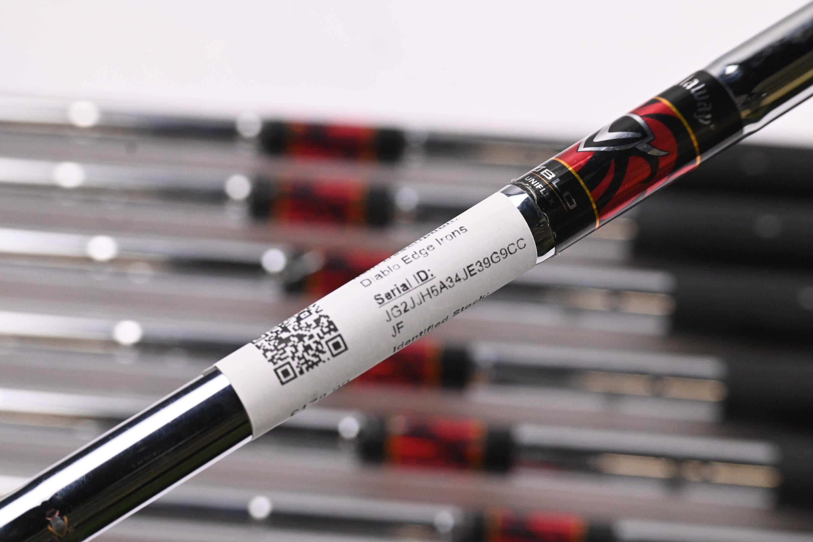 Callaway Diablo Edge Irons / 5-PW+SW / Uniflex Callaway Diablo Shafts