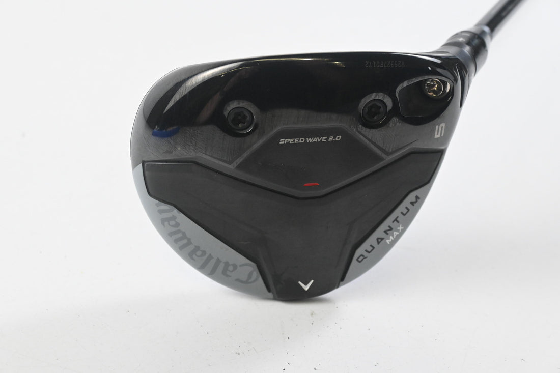 Callaway Quantum Max #5 Wood / 18 Degree / Regular Flex Denali Frost Silver 60