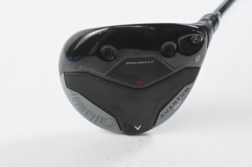 Callaway Quantum Max #5 Wood / 18 Degree / Regular Flex Denali Frost Silver 60