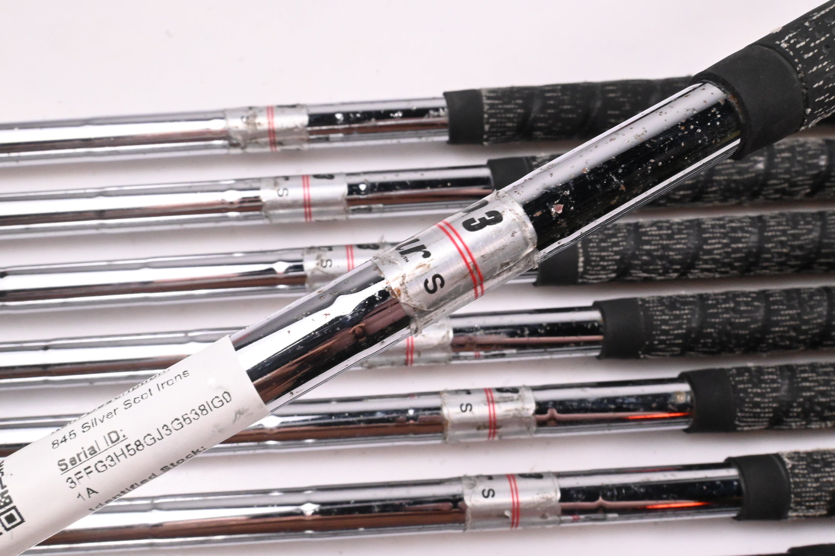 Tommy Armour 845 Silver Scot Irons / 3-PW / Stiff Flex Tour Step 3 Shafts