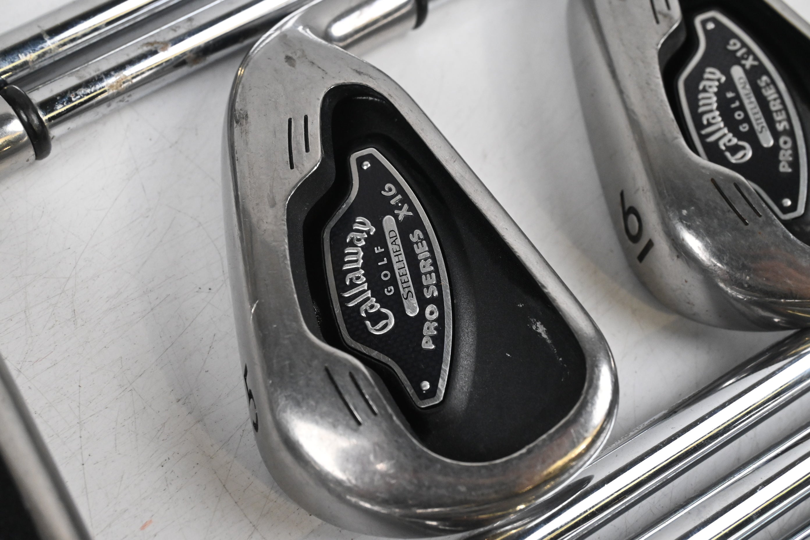 Callaway X-16 Pro Series Irons / 3-PW+SW / Regular Flex Dynamic Gold R300 Shafts