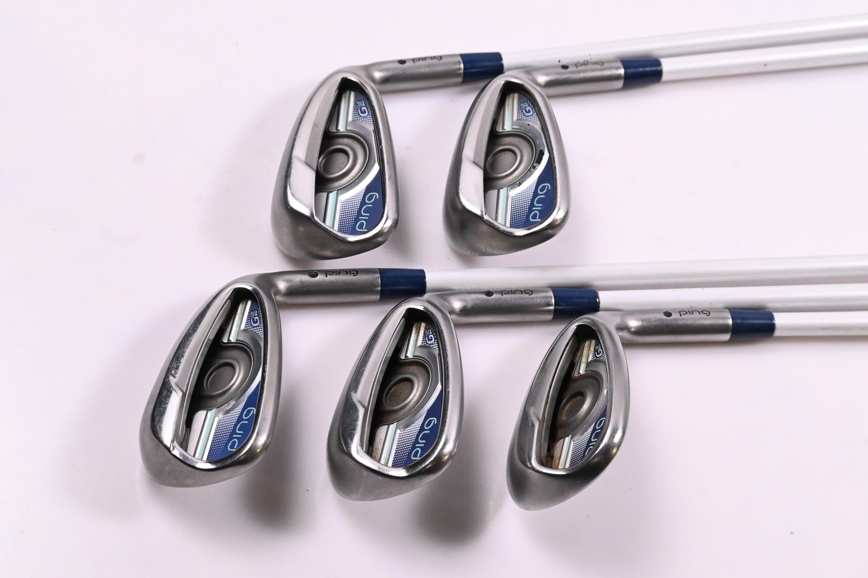 Ladies Ping G Le Irons / 7-PW+SW / Black Dot / Ladies Flex Ping ULT230 Shafts