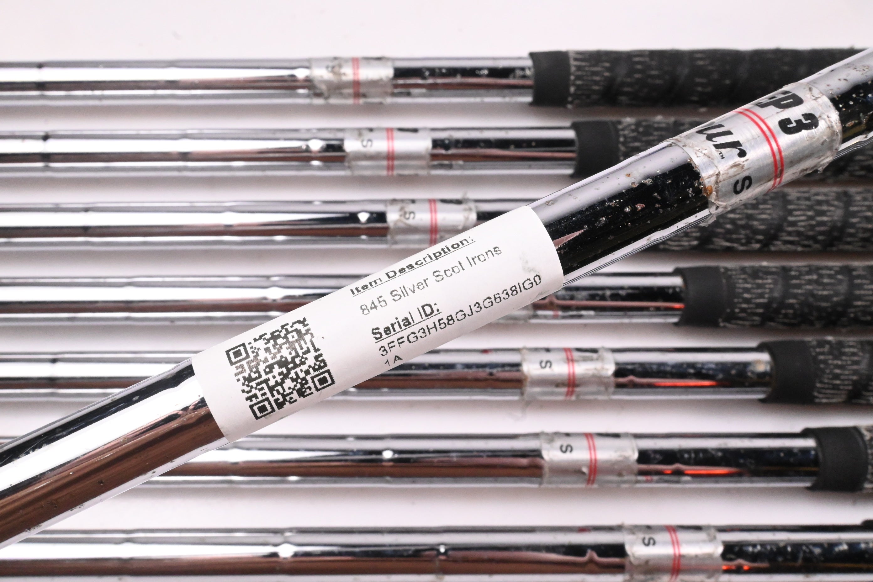 Tommy Armour 845 Silver Scot Irons / 3-PW / Stiff Flex Tour Step 3 Shafts