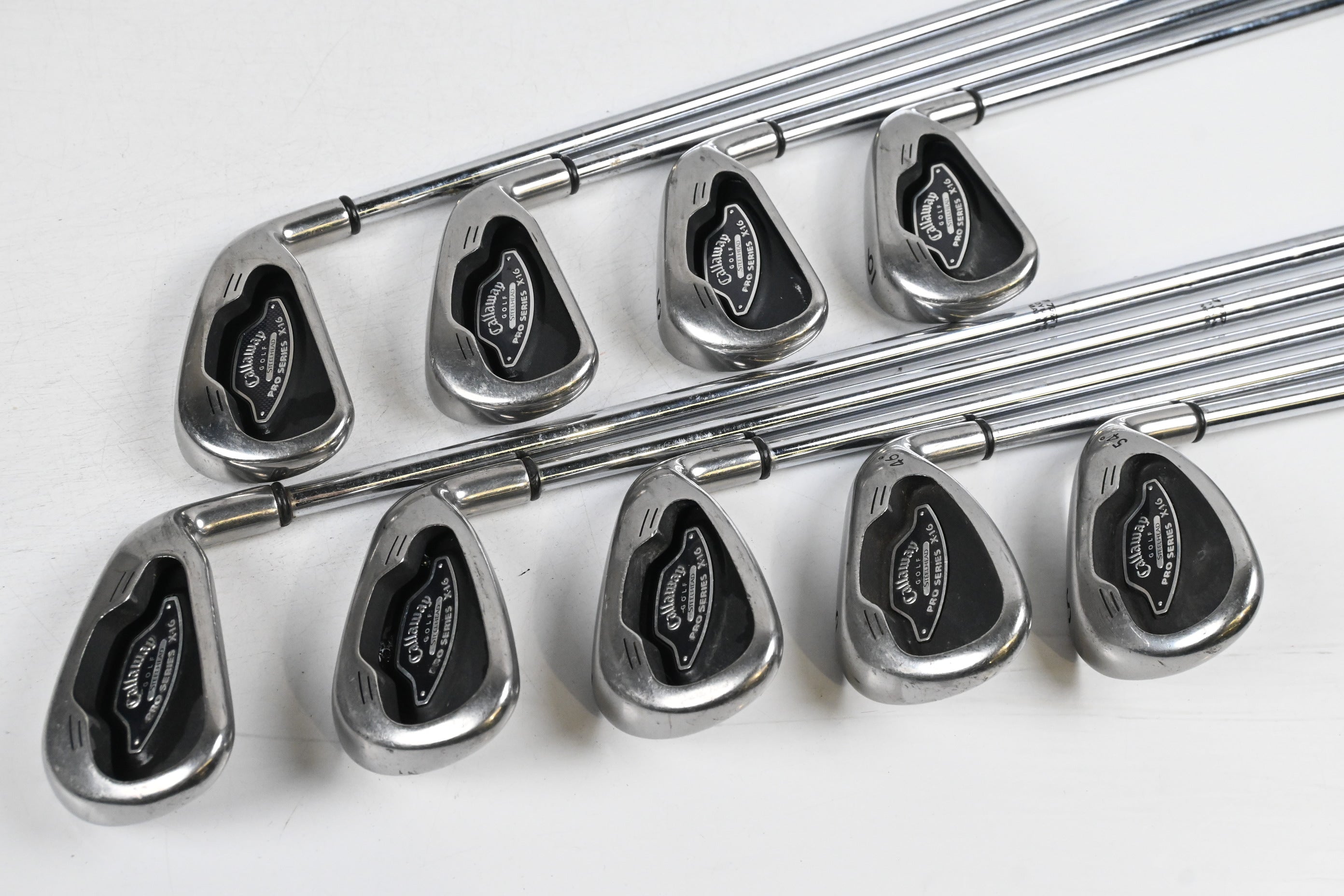 Callaway X-16 Pro Series Irons / 3-PW+SW / Regular Flex Dynamic Gold R300 Shafts