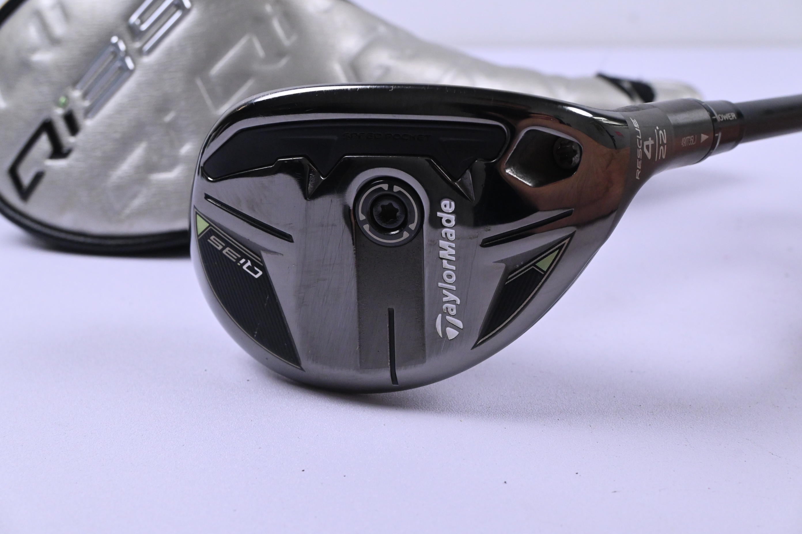 Taylormade Qi35 #4 Hybrid / 22 Degree / Regular Flex Ventus Blue 6 Shaft