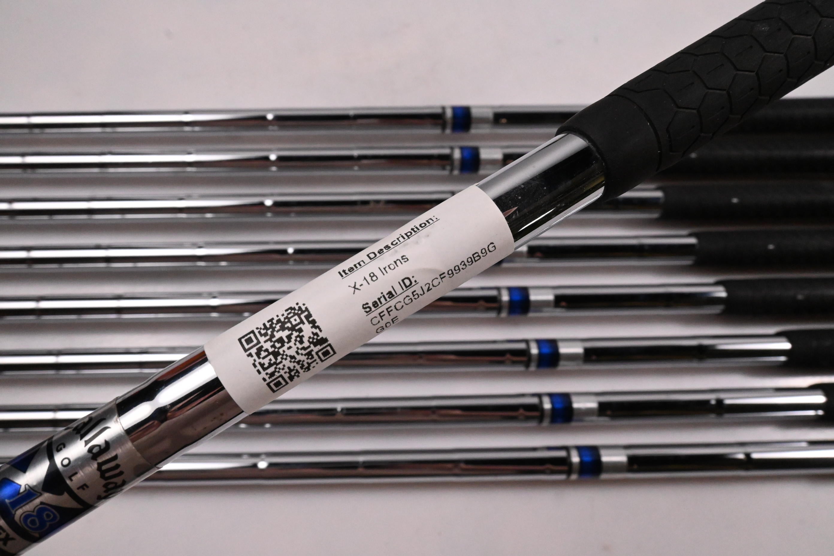 Callaway X-18 Irons / 3-PW+SW / UniFlex Callaway Shafts