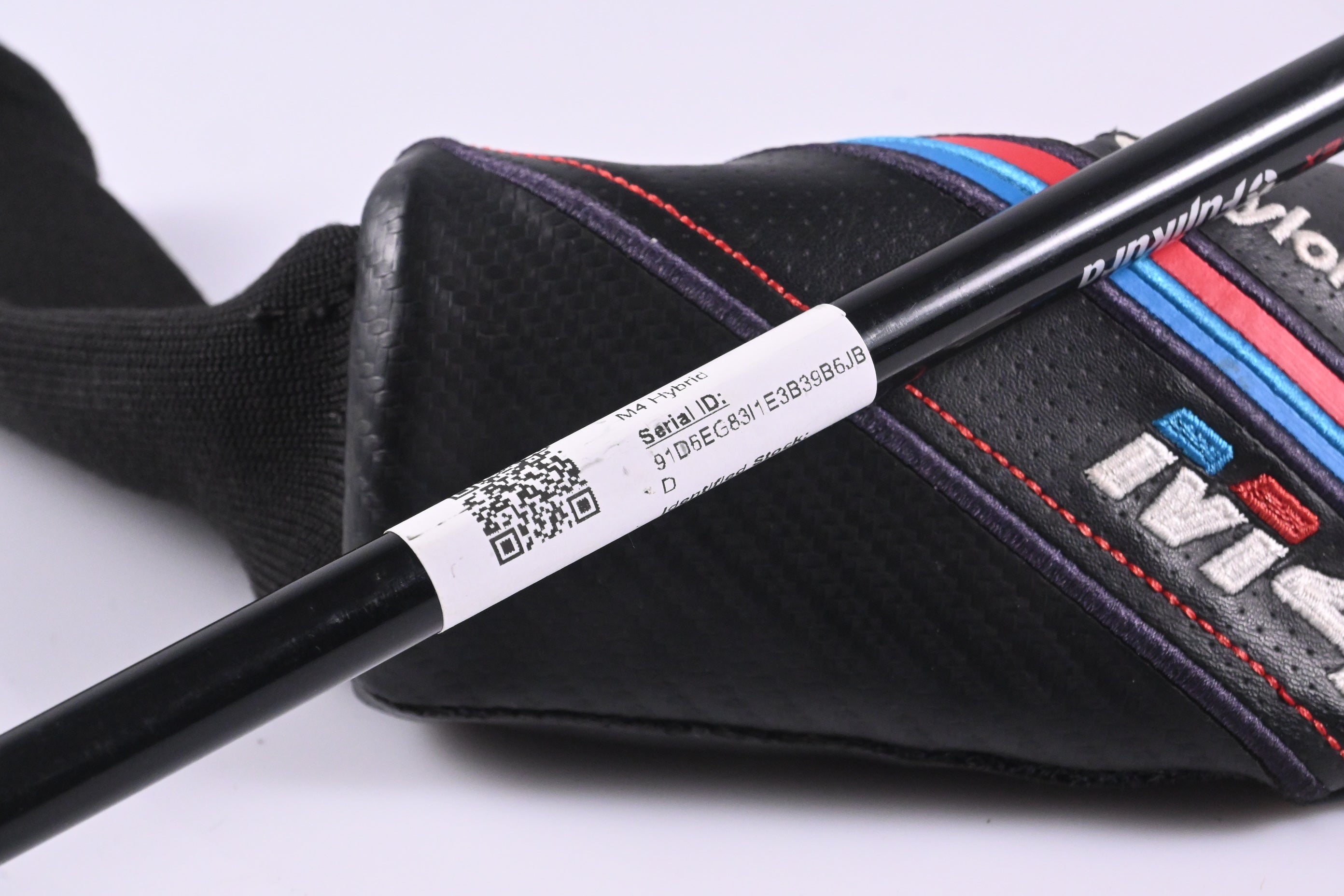 Left Hand Taylormade M4 #4 Hybrid / 22 Degree / Senior Flex Fujikura Atmos Red 5