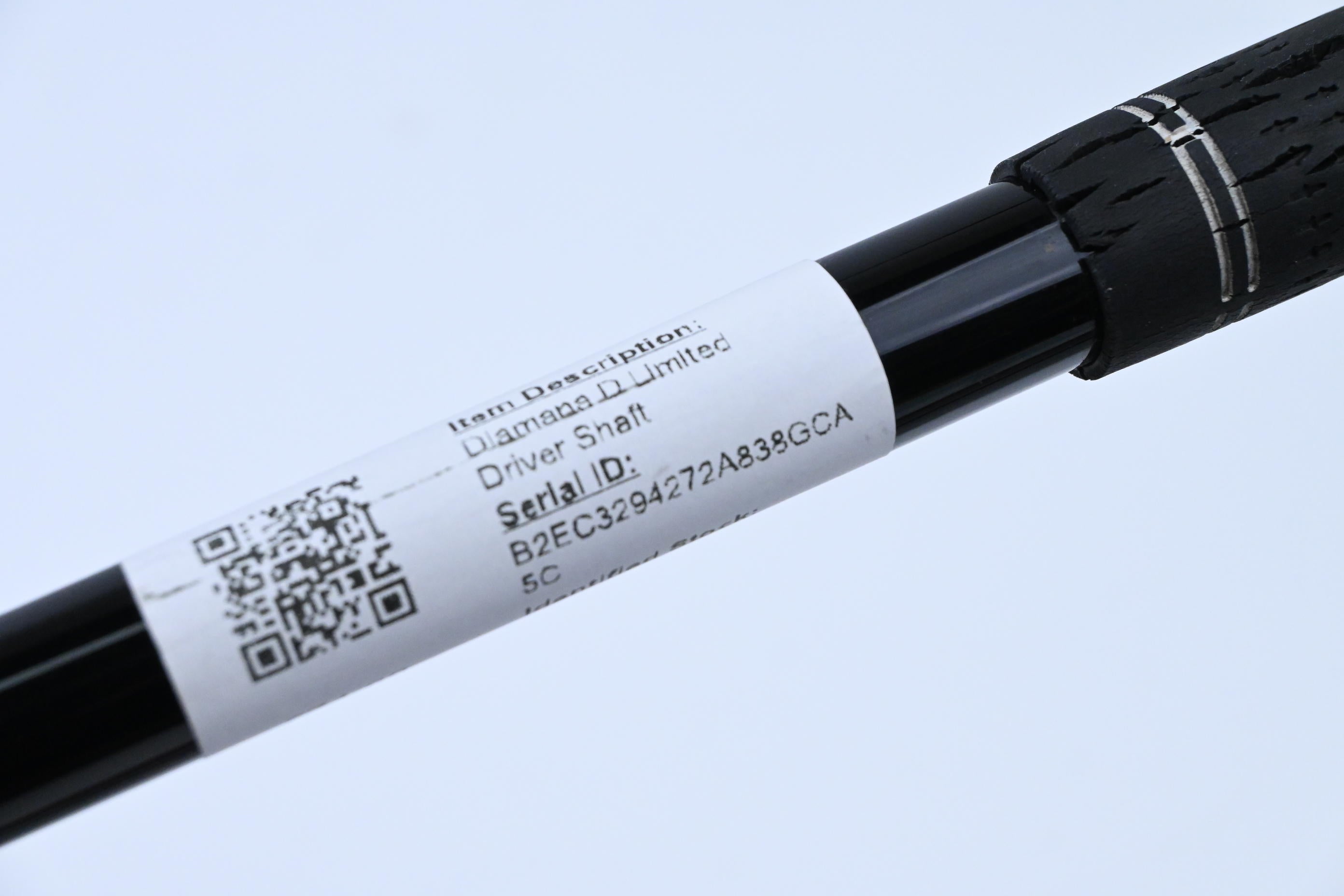 Mitsubishi Diamana S Limited 60 Driver Shaft / Regular Flex / Taylormade Gen 2