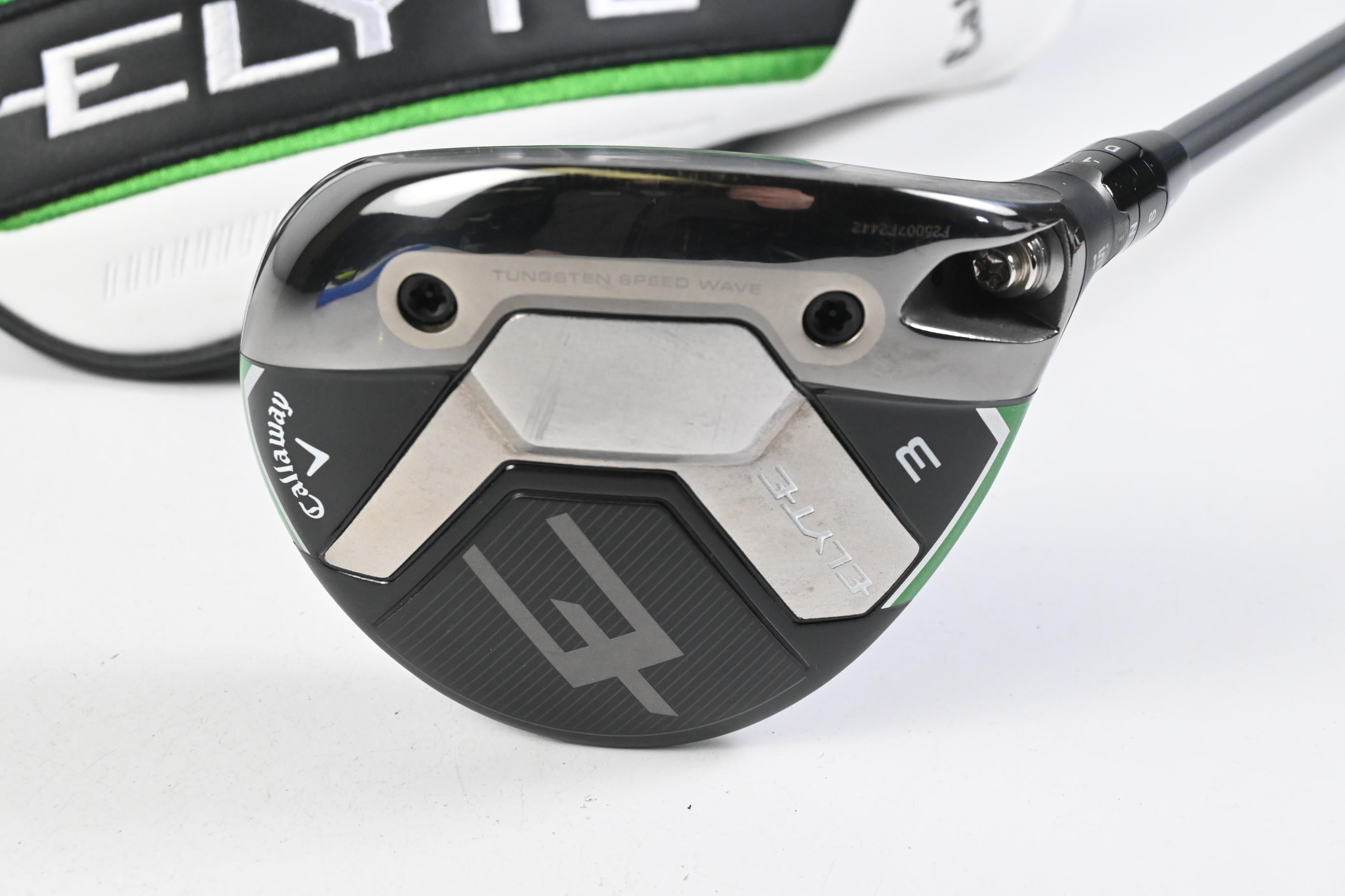 Callaway Elyte #3 Wood / 15 Degree / Stiff Flex Denali Charcoal 70 Shaft