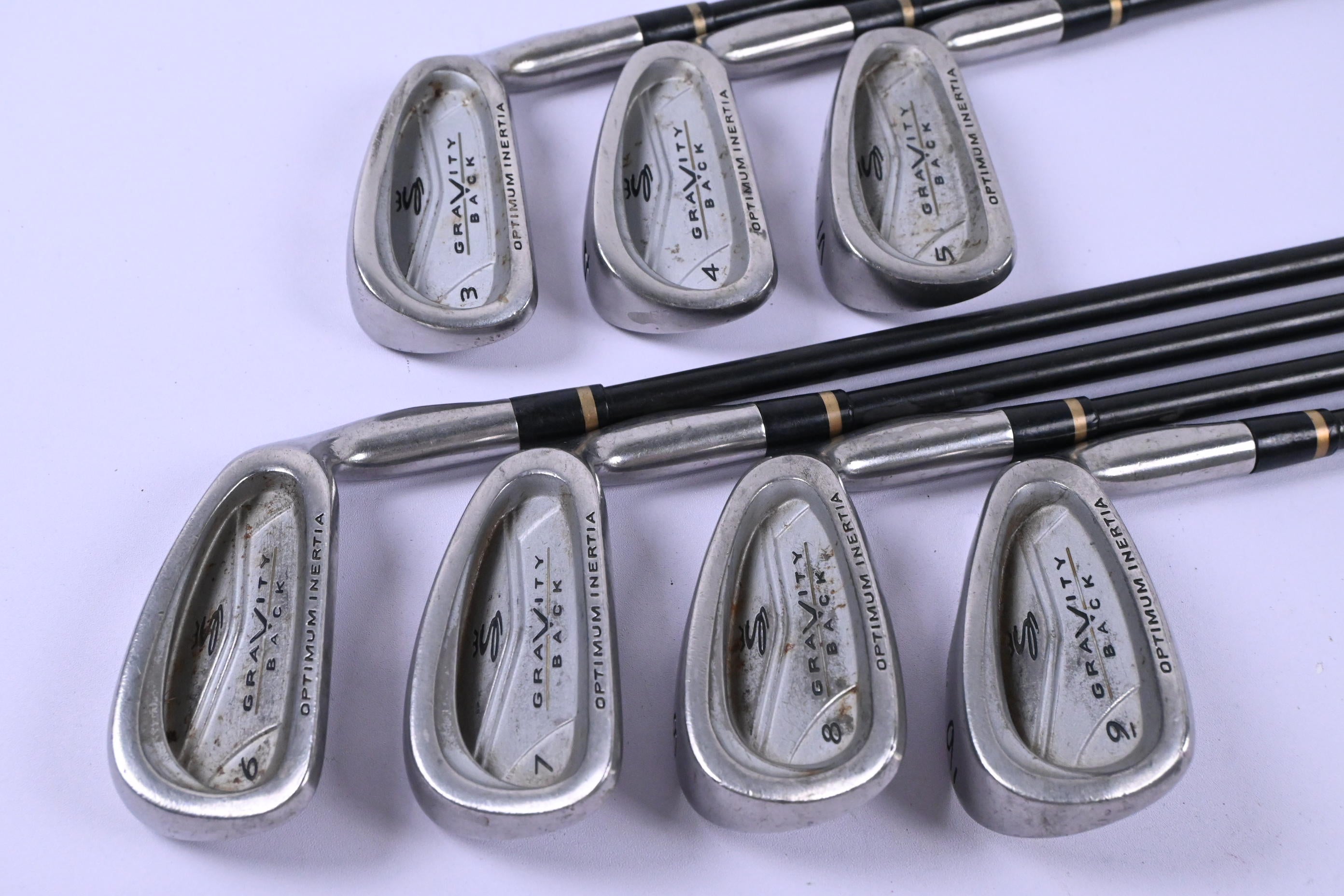 Cobra Gravity Back Irons / 3-9i / Regular Flex Cobra Shafts