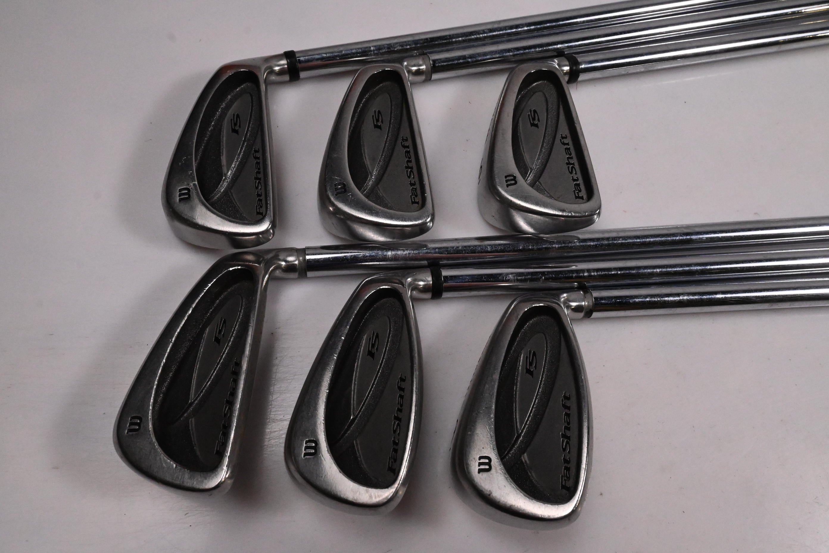 Wilson Fat Shaft Irons / 4-9i / Regular Flex Wilson Fat Shafts