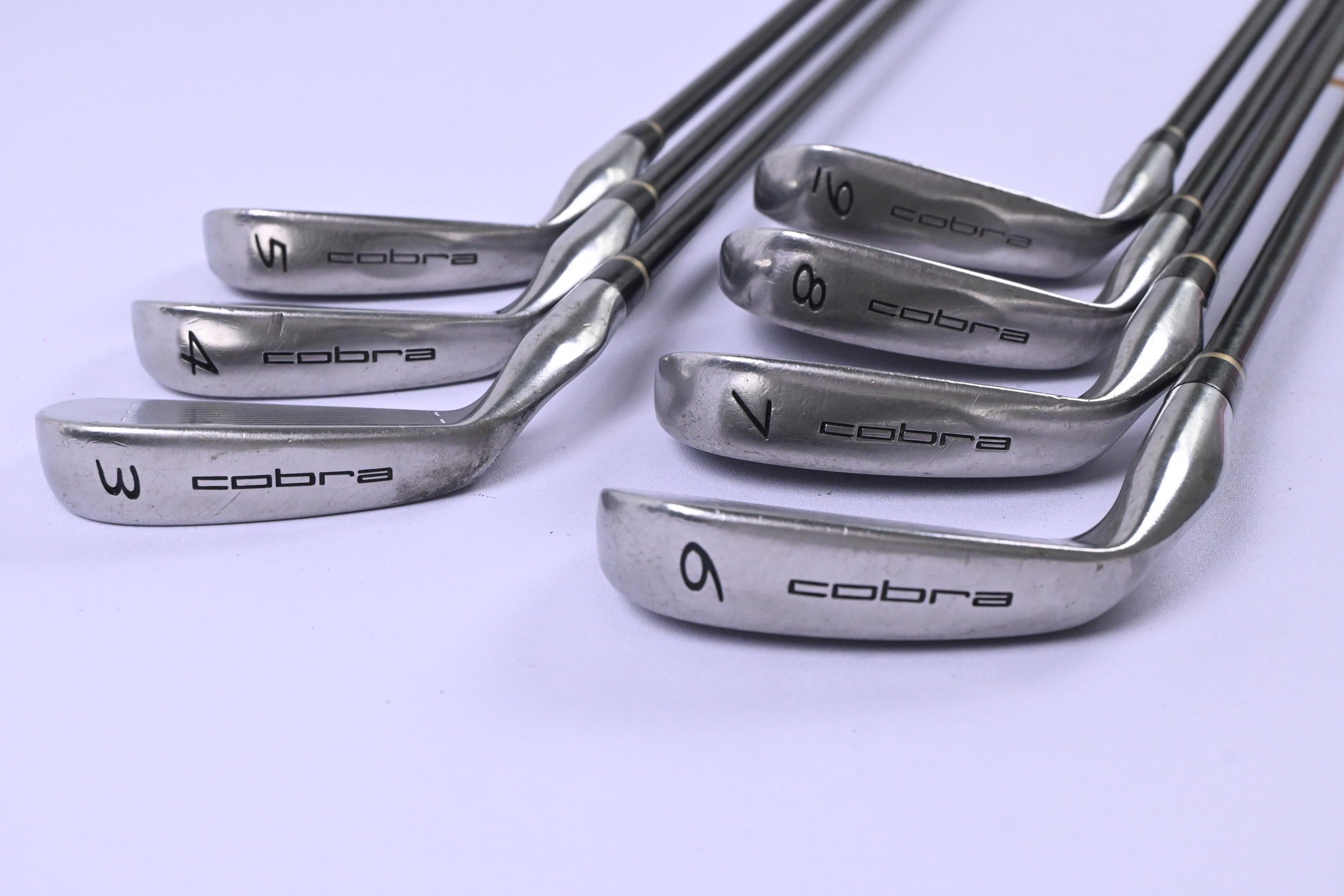 Cobra Gravity Back Irons / 3-9i / Regular Flex Cobra Shafts