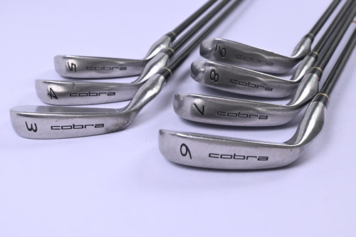 Cobra Gravity Back Irons / 3-9i / Regular Flex Cobra Shafts