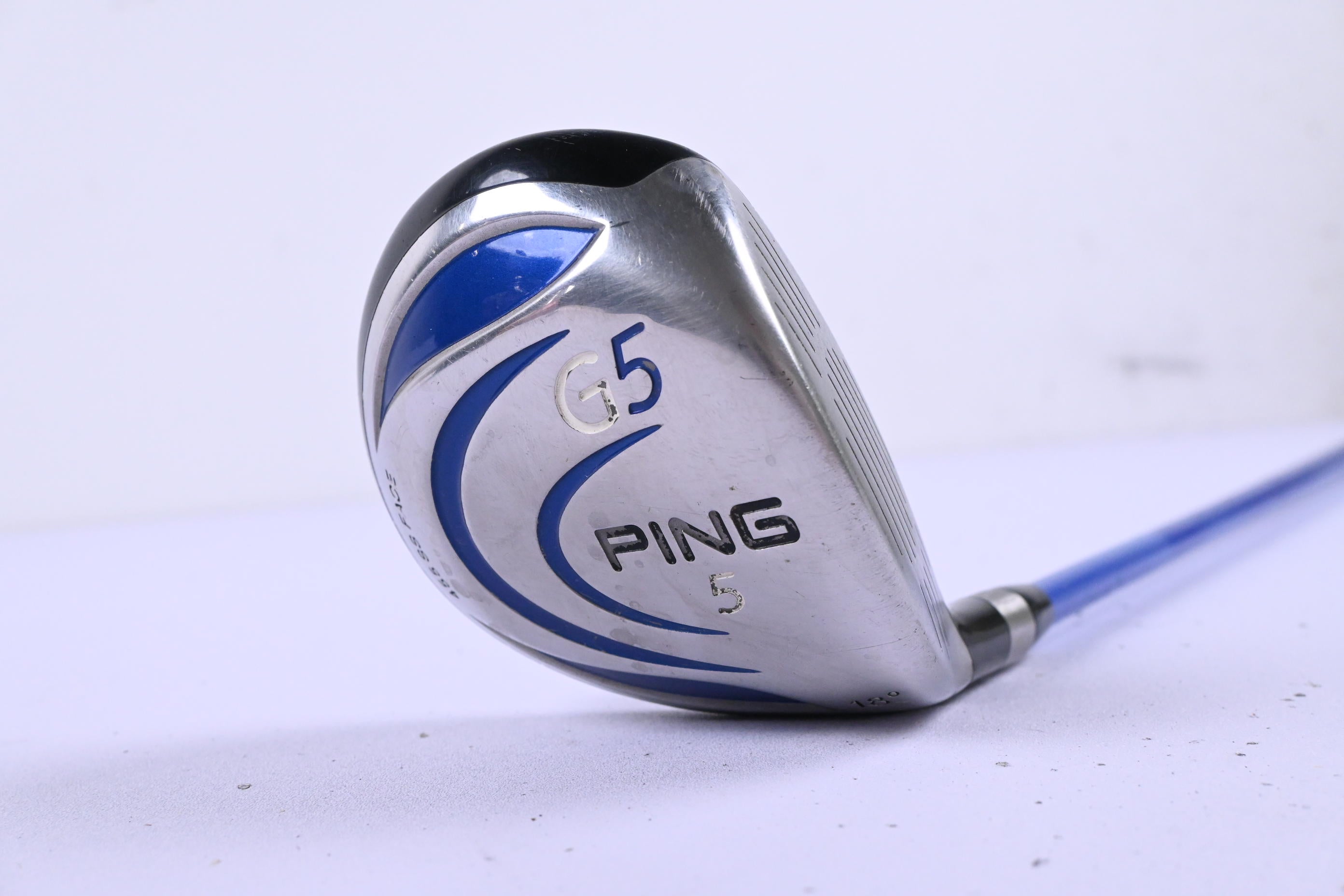 Ping G5 #5 Wood / 18 Degree / Stiff Flex Grafalloy ProLaunch Blue 75 Shaft