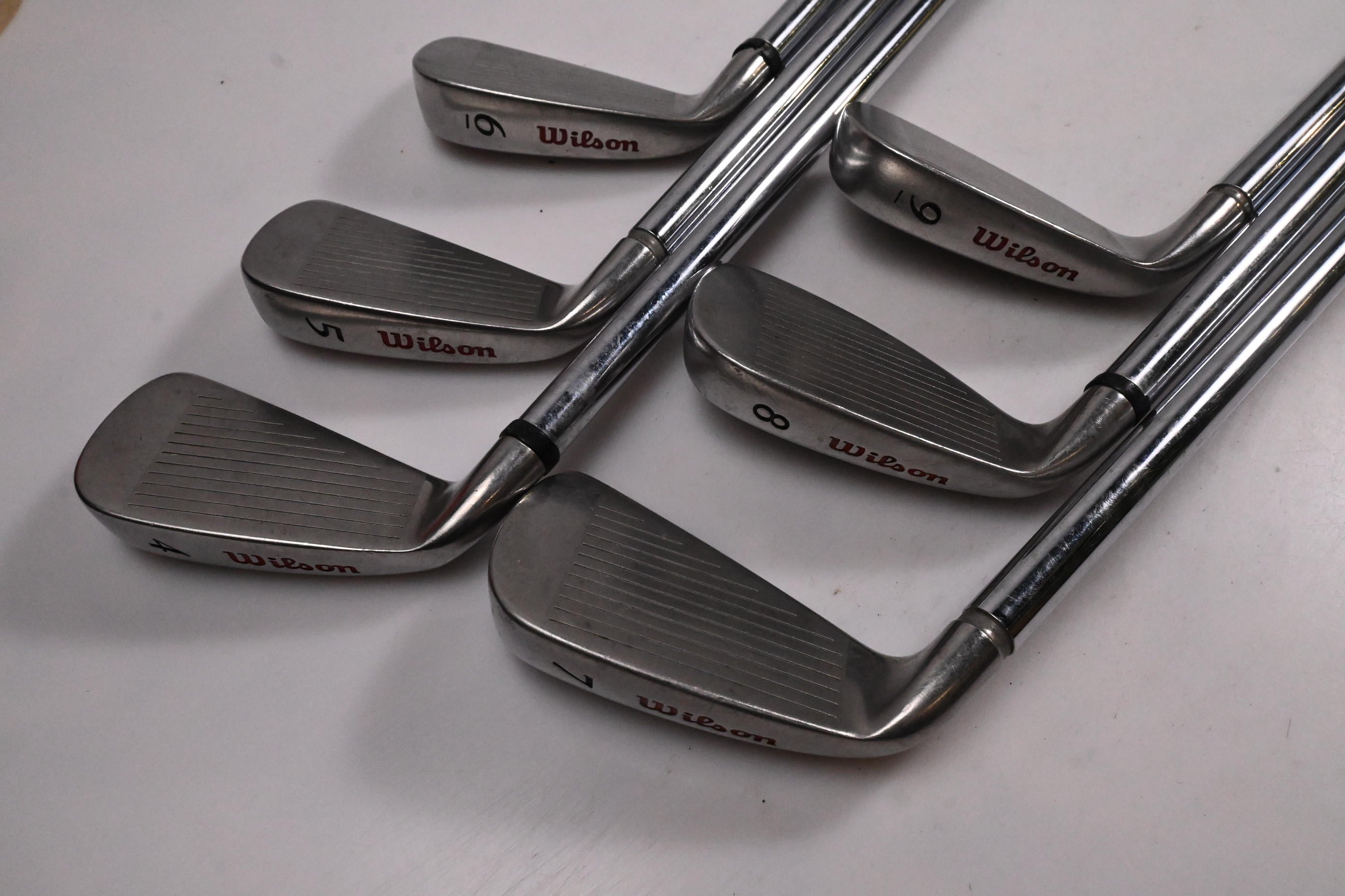 Wilson Fat Shaft Irons / 4-9i / Regular Flex Wilson Fat Shafts