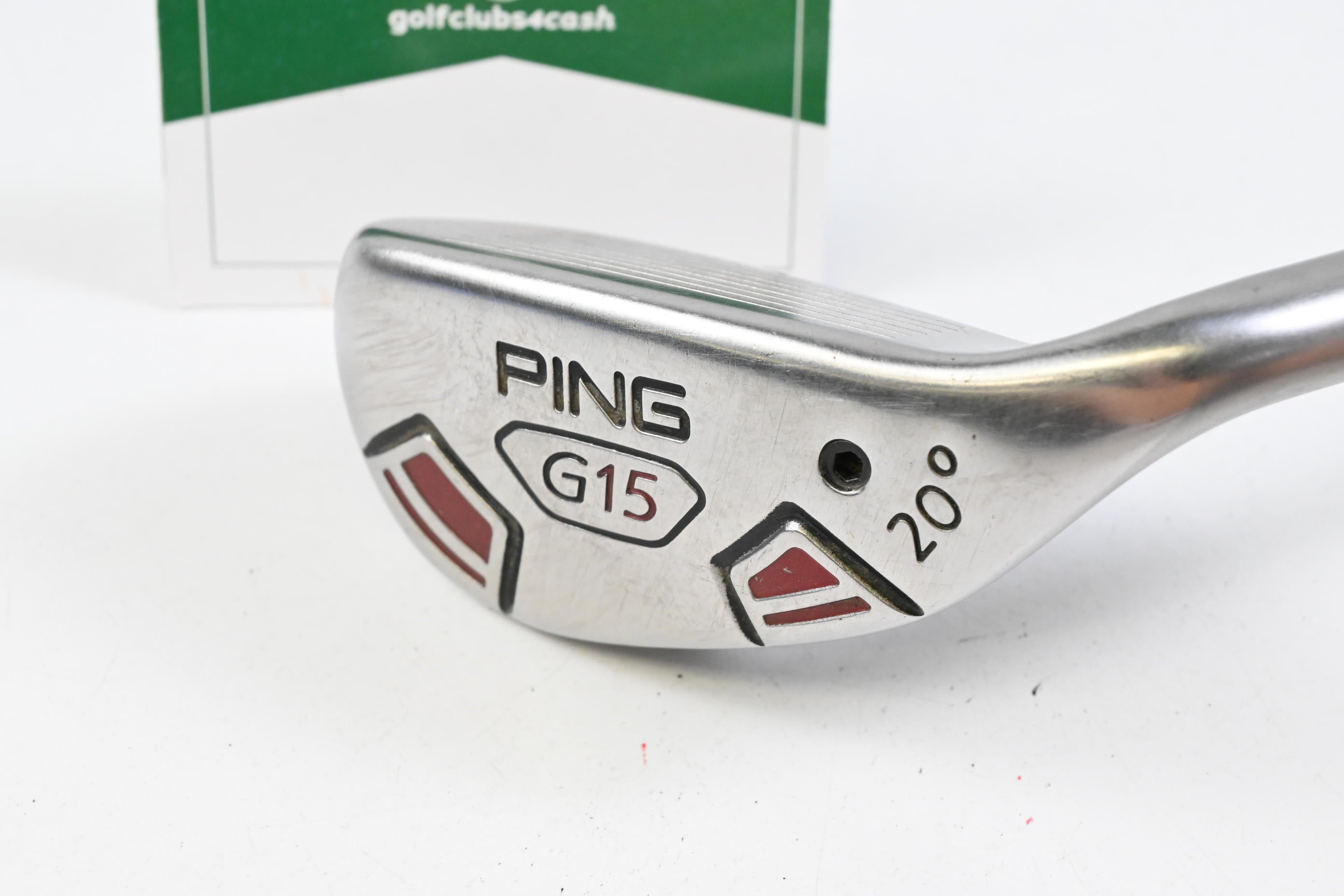 Ping G15 #3 Hybrid / 20 Degree / Stiff Flex Aldila Serrano 85 Shaft