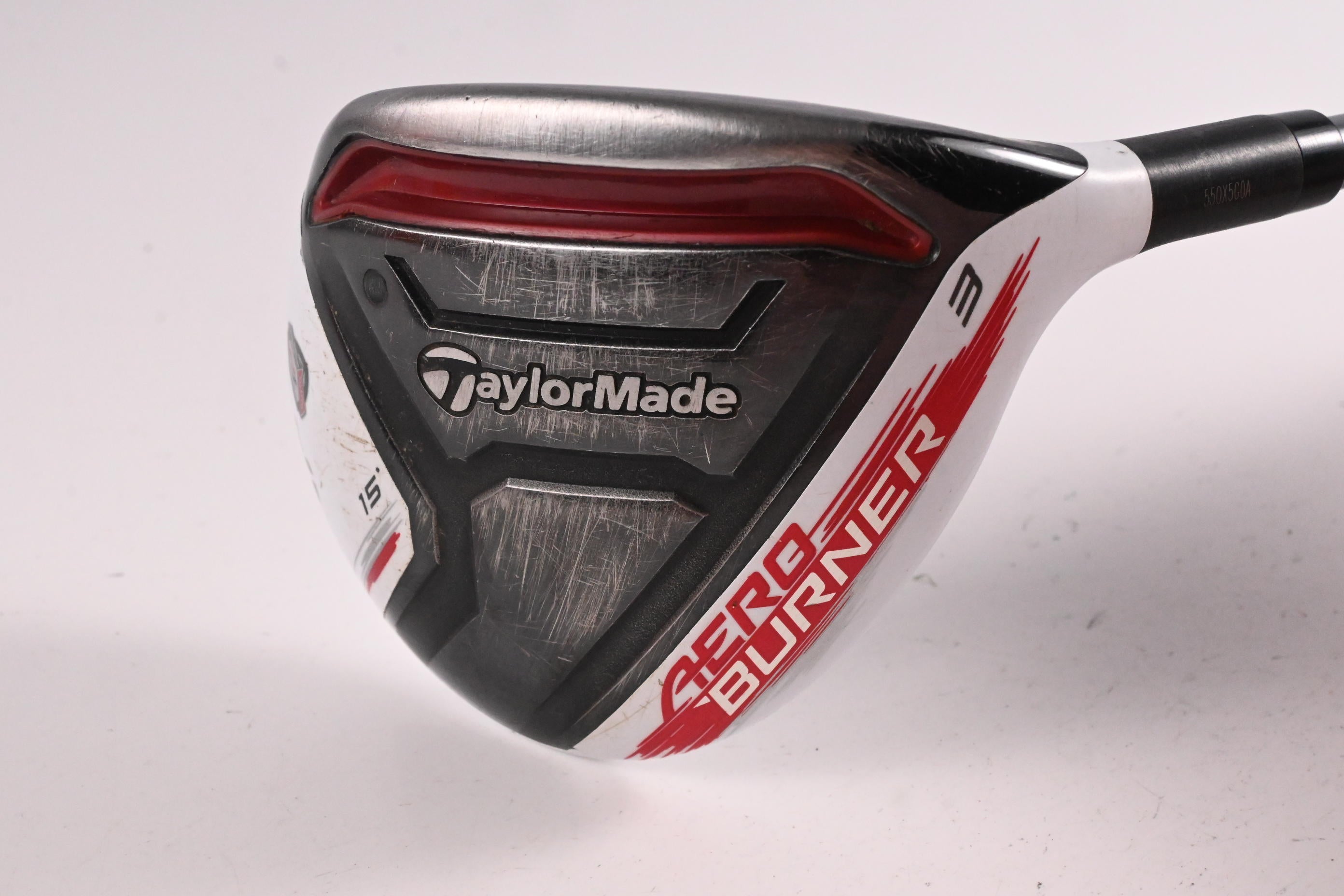 Taylormade Aeroburner #3 Wood / 15 Degree / X-Flex Matrix Ozik White Tie 70