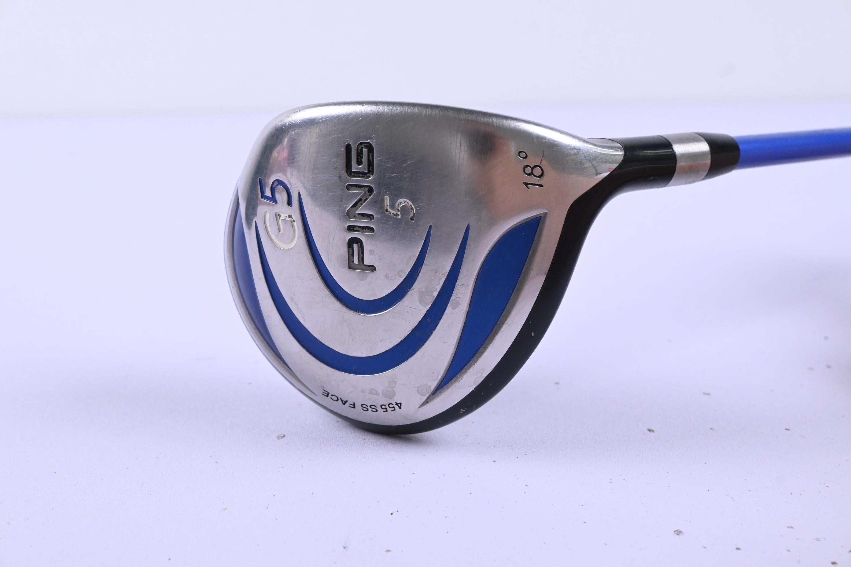 Ping G5 #5 Wood / 18 Degree / Stiff Flex Grafalloy ProLaunch Blue 75 Shaft
