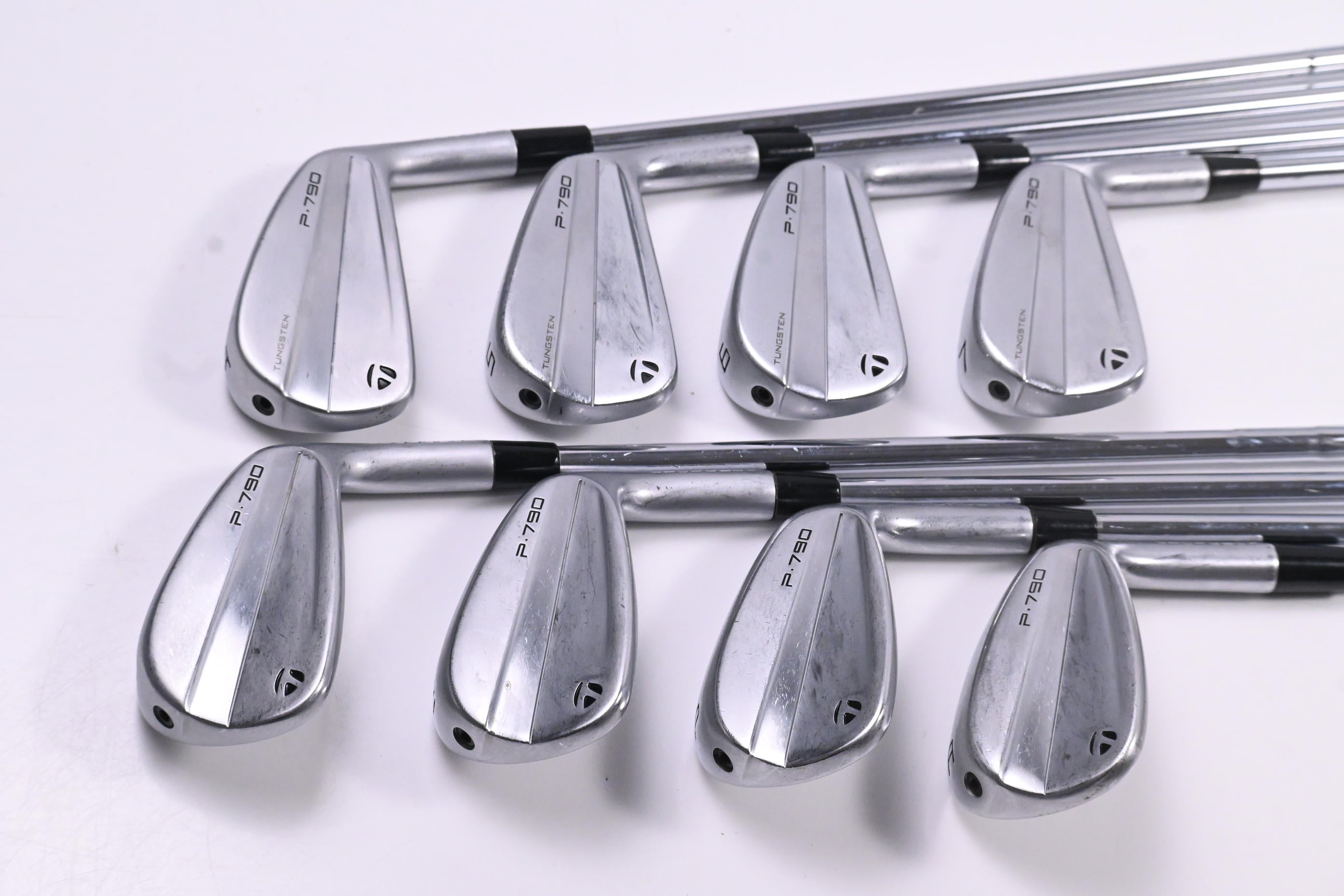 Taylormade P790 2023 Irons / 4-PW+AW / Stiff Flex Elevate MPH 95 Shafts