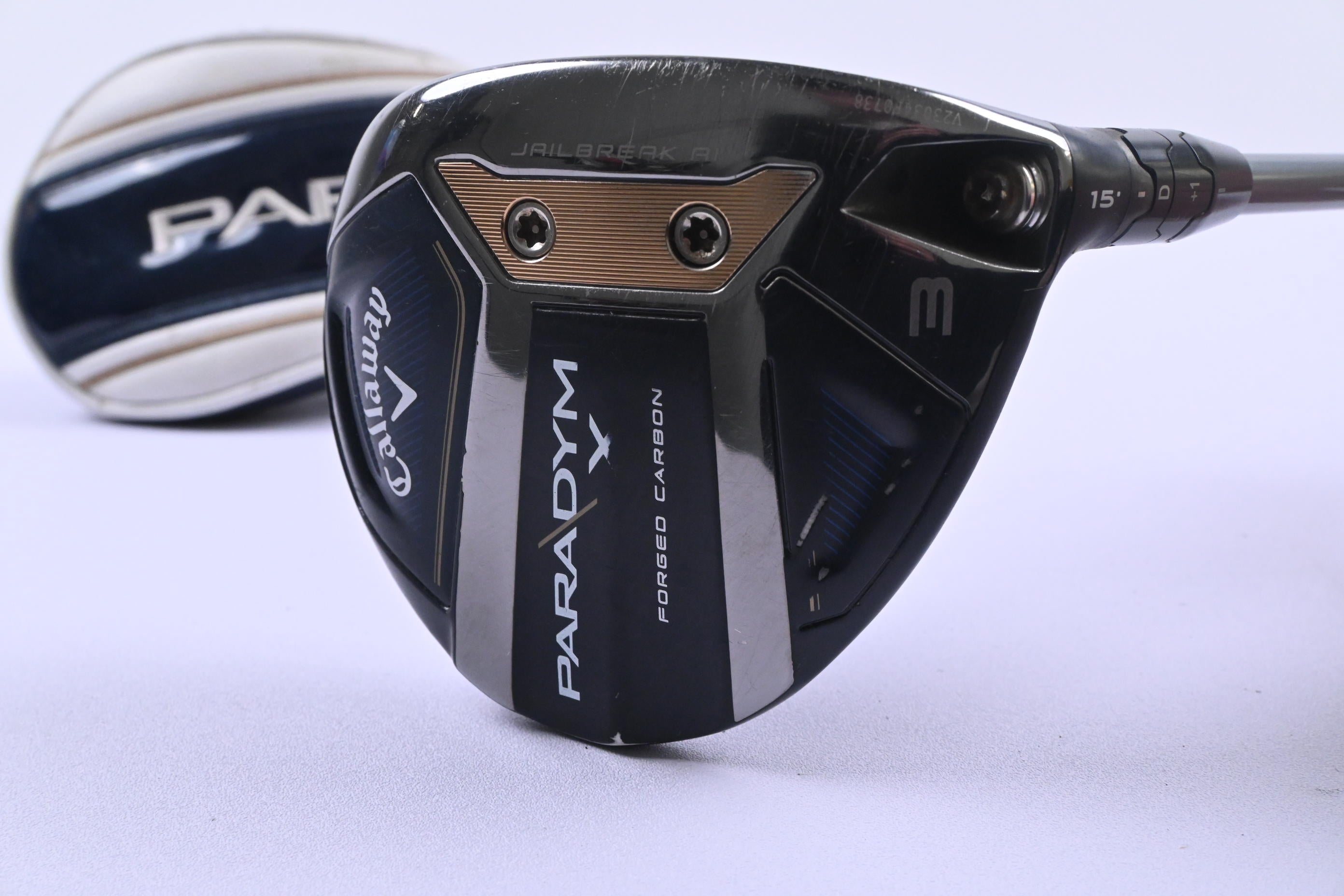 Callaway Paradym X #3 Wood / 15 Degree / Regular Flex HZRDUS Gen4 Silver 60