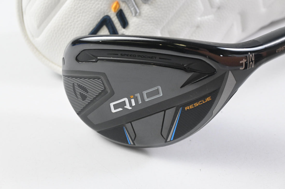 Taylormade Qi10 #4 Hybrid / 22 Degree / Regular Flex Ventus TR Blue 6 Shaft